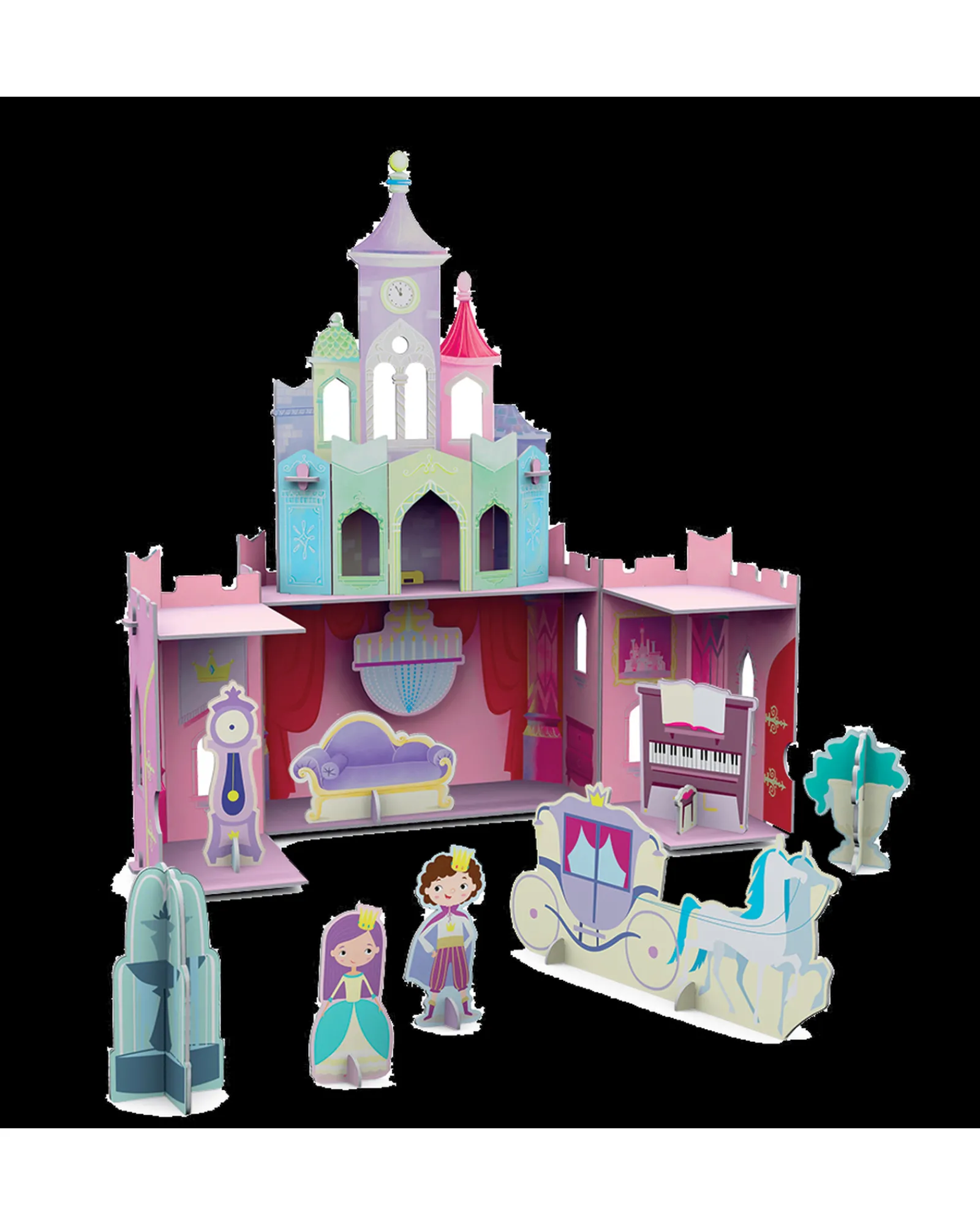 Sassi Jr 3D Princess Castle And Book Flash Sale