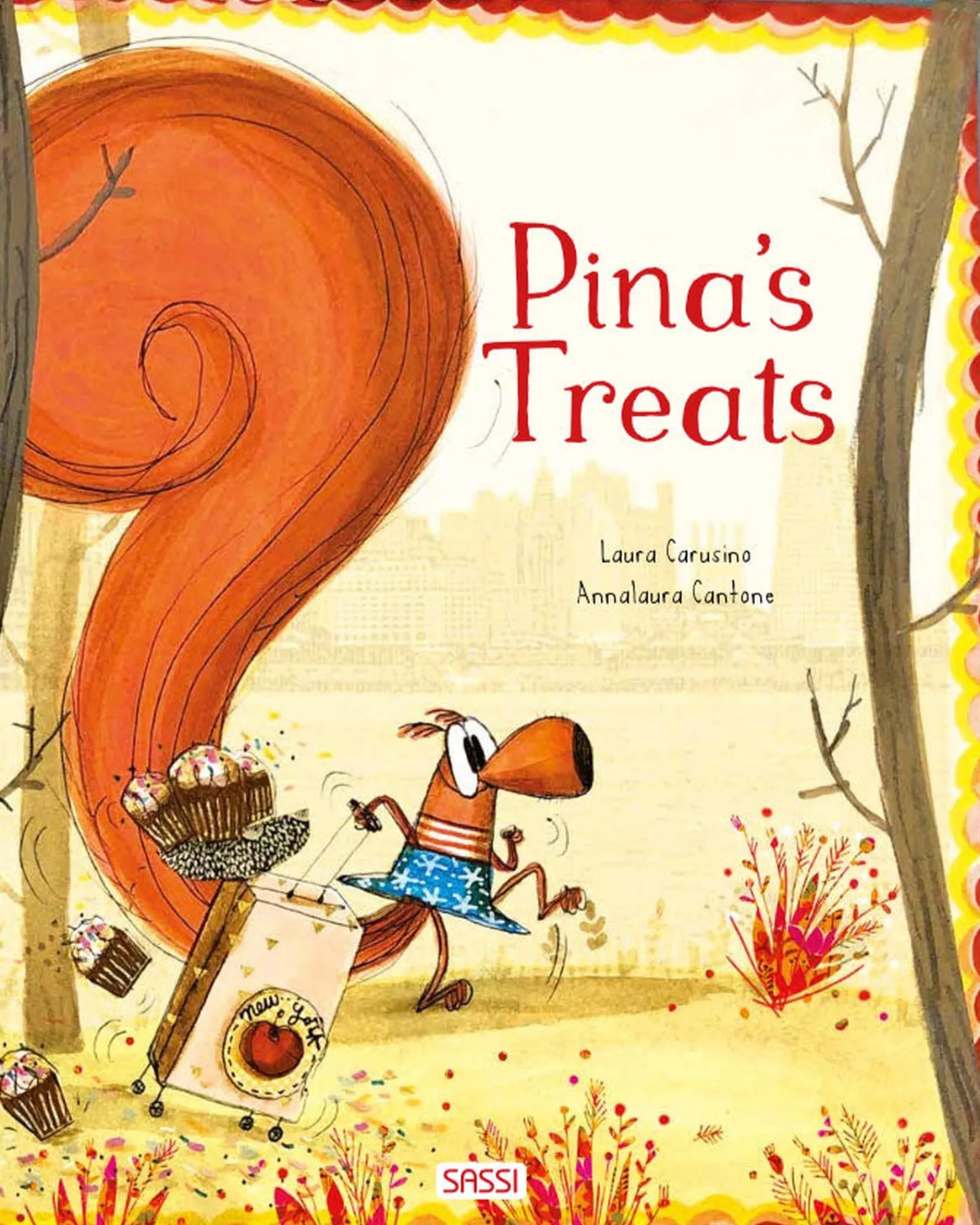 Sassi Pinas Treats Story And Recipe Book Hb New