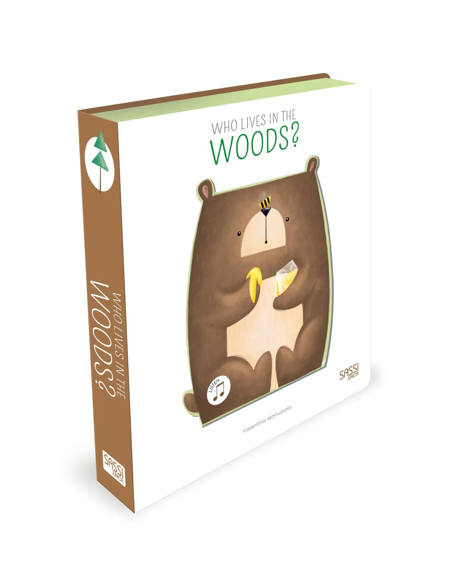 Sassi Sound Book Who Lives In The Woods? New