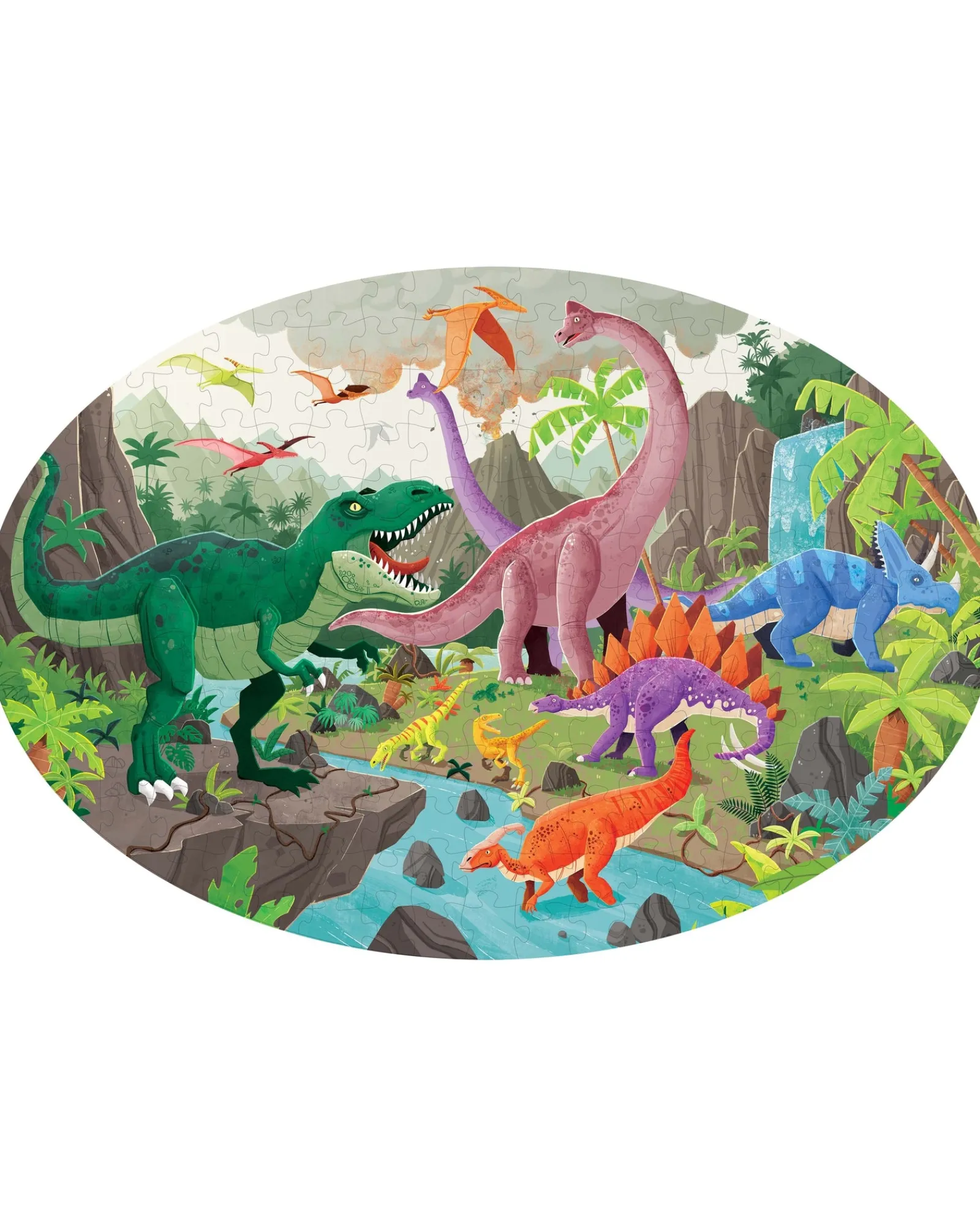 Sassi Travel Learn Explore Puzzle And Book Set Dinosaurs Sale