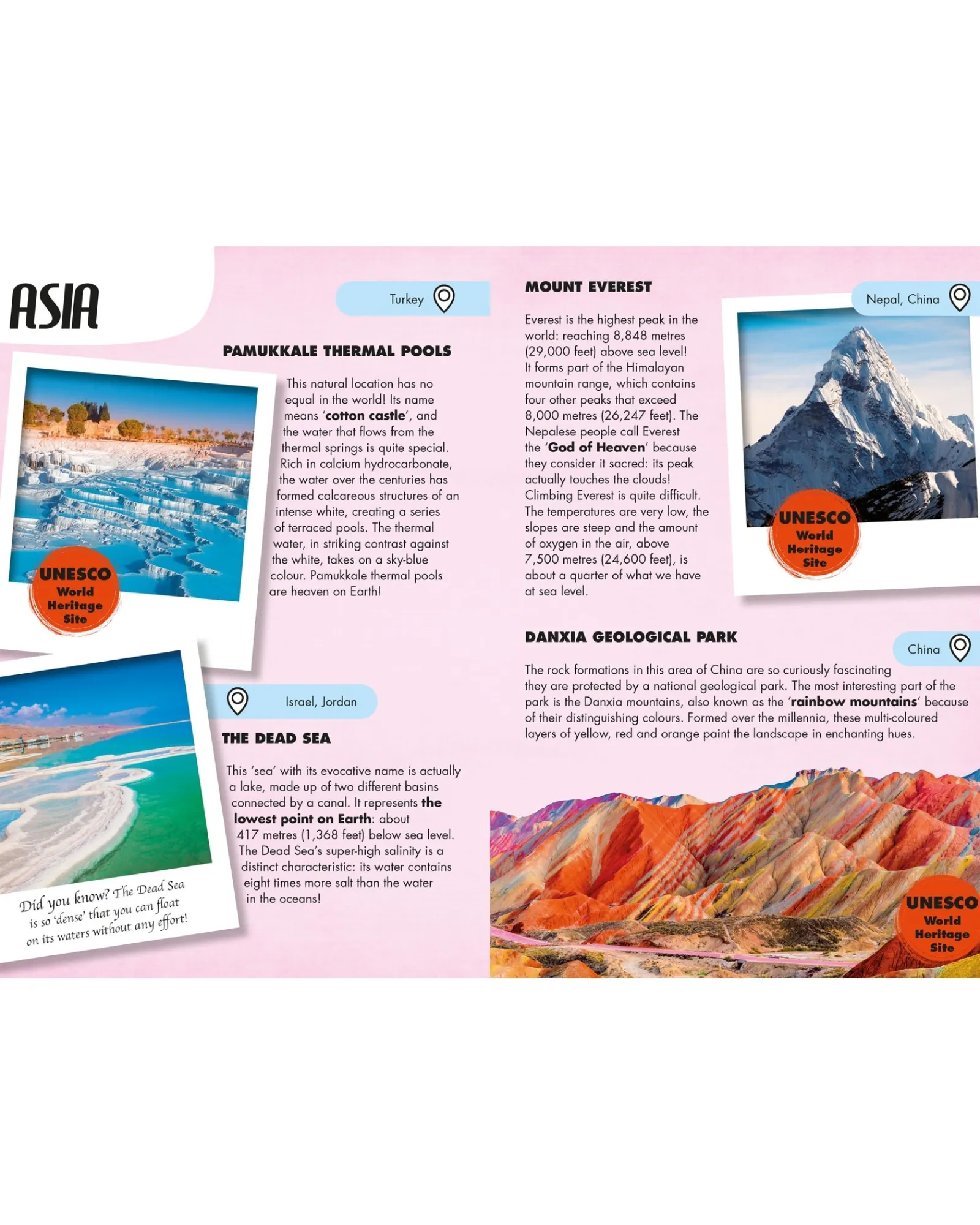 Sassi Travel Learn Explore Puzzle Book Set Wonders Of Nature Sale