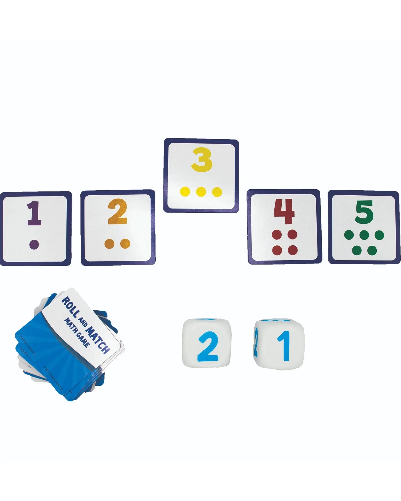 Scholastic Roll And Match Game New