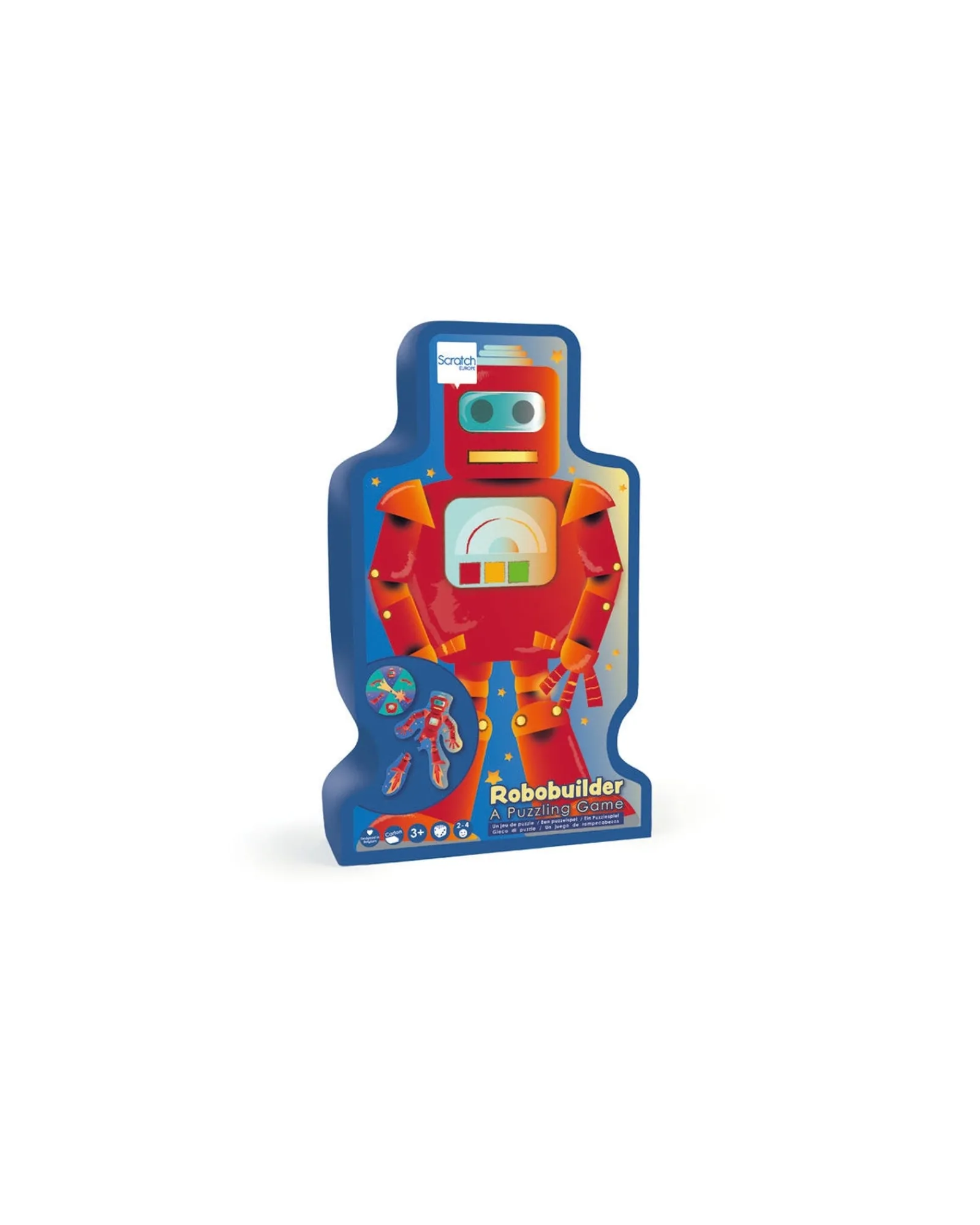 Scratch Europe Game Robobuilder Puzzling Game Hot