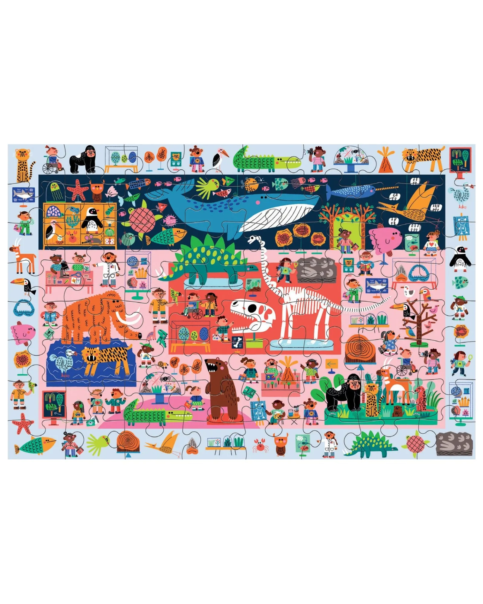 * Search Find Puzzle 64Pc Natural History Flash Sale