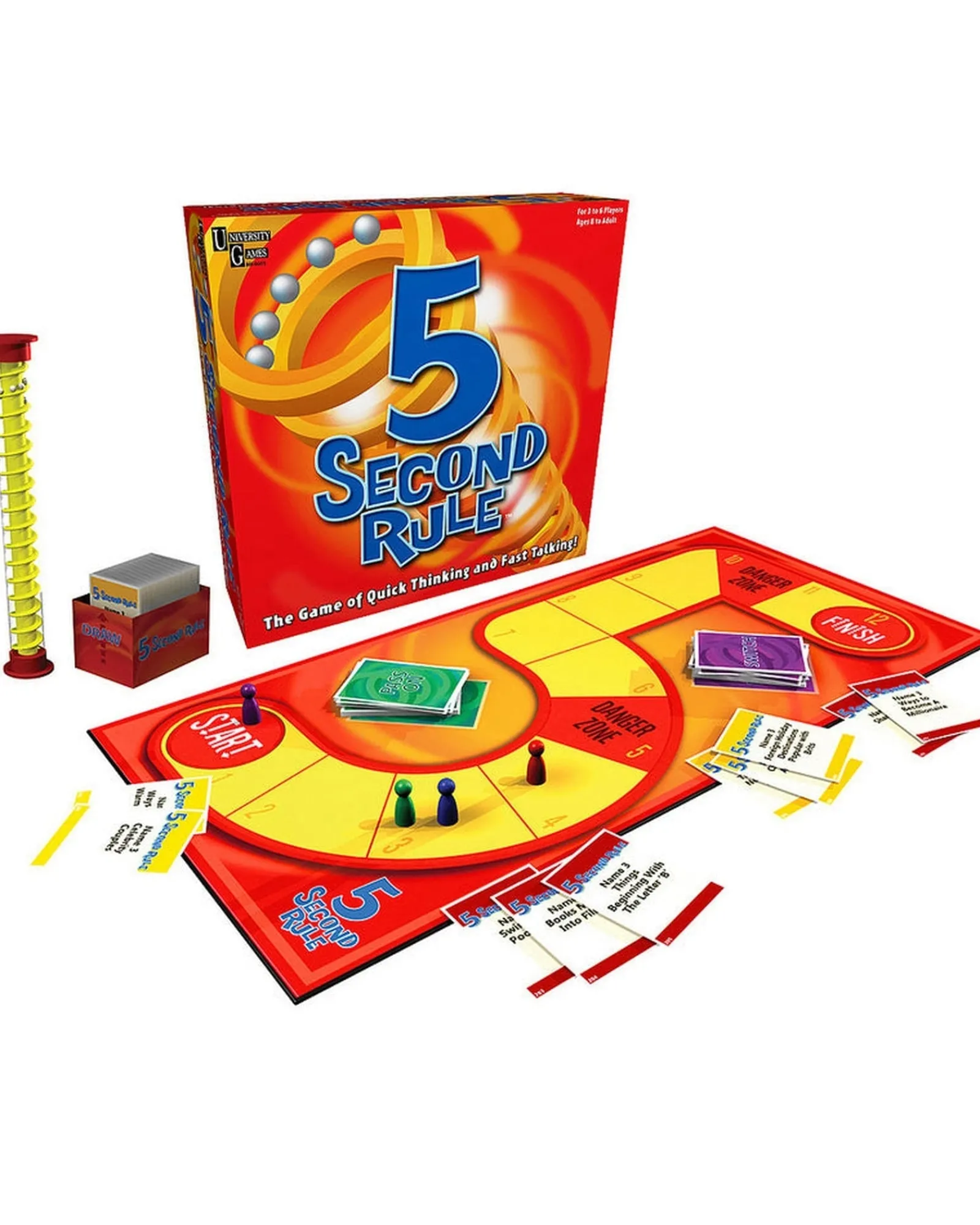 University Games 5 Second Rule Best Sale