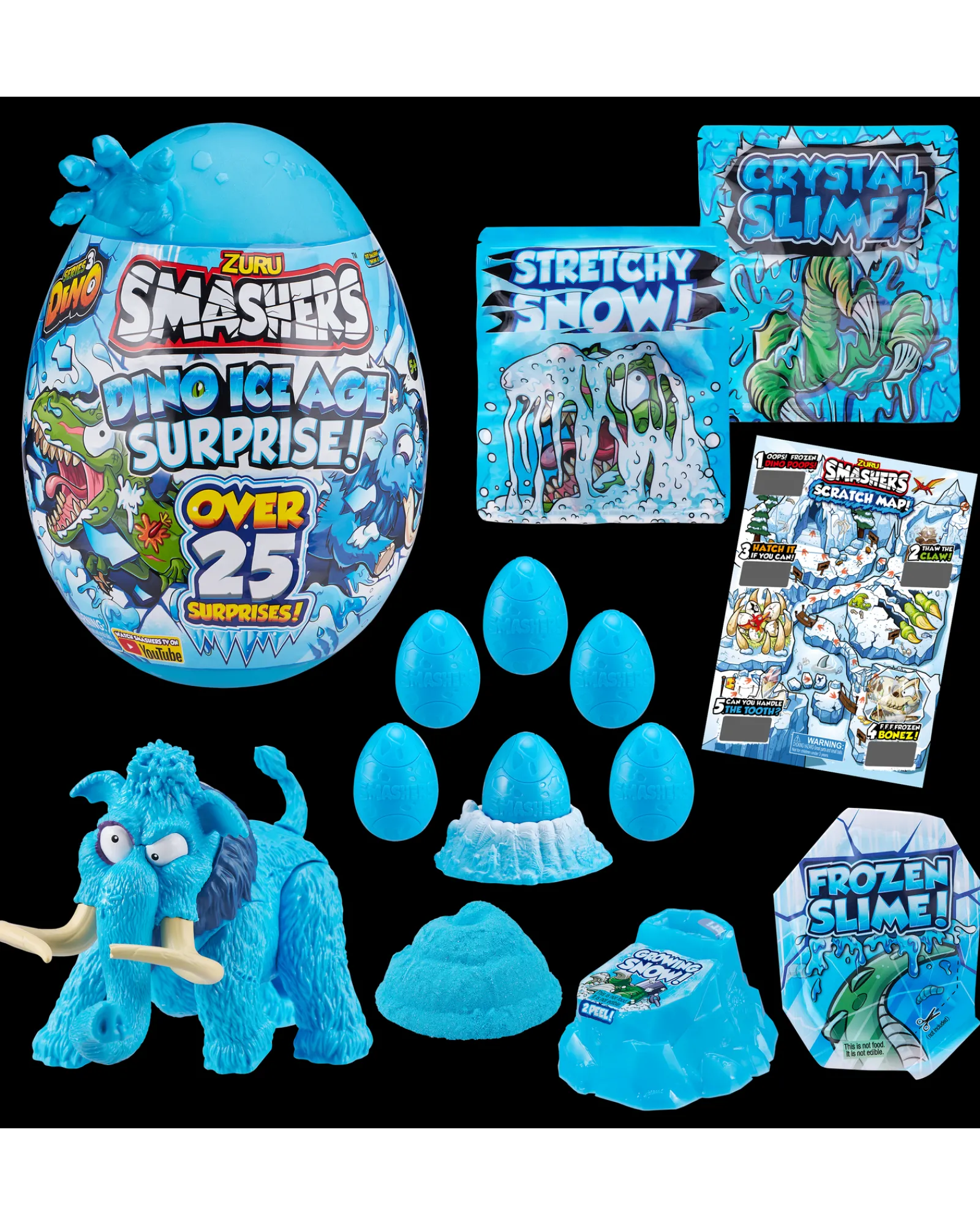 Smashers Dino Ice Age Giant Egg Assorted Clearance
