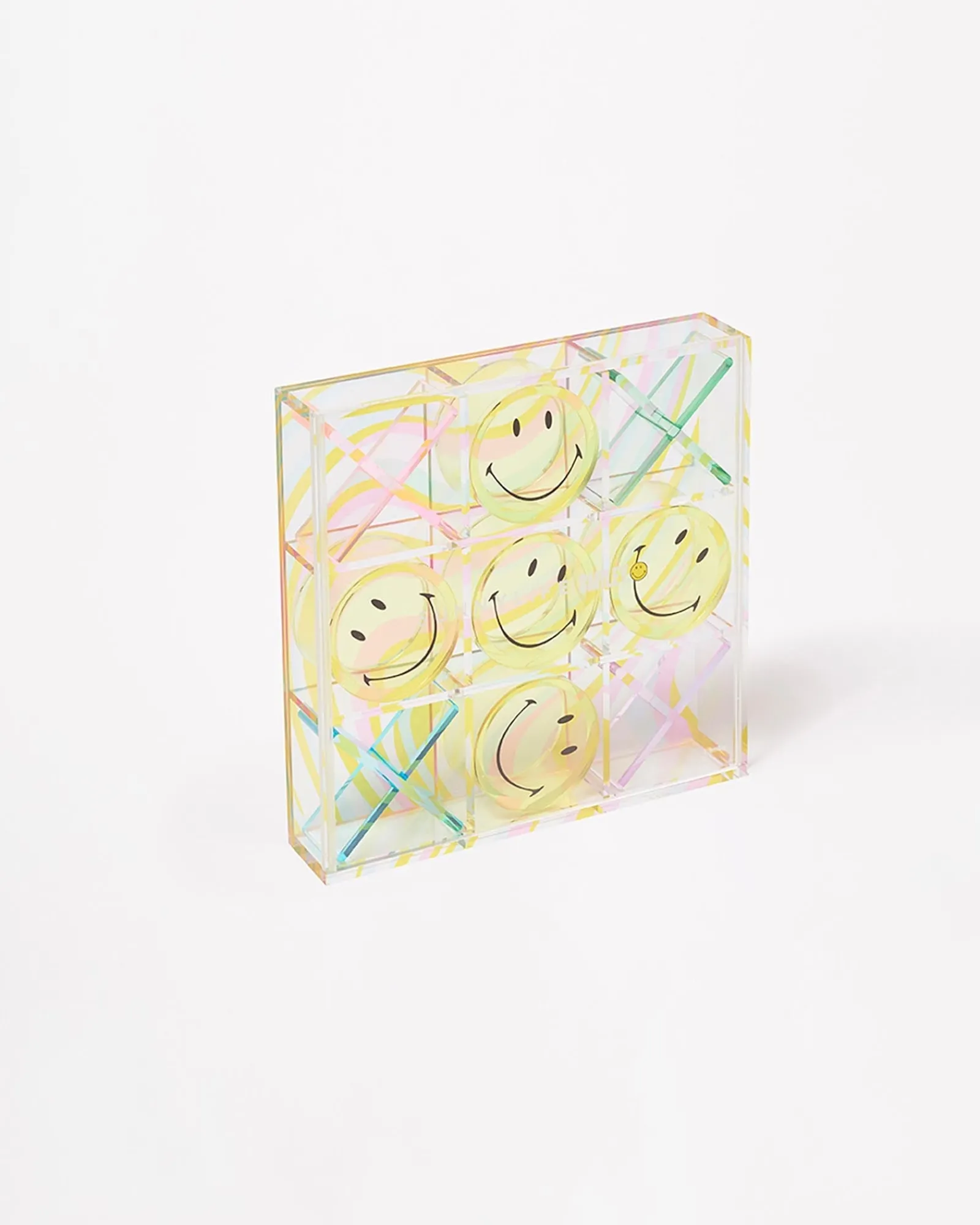 Sunnylife Smiley Lucite Tic Tac Toe Outlet