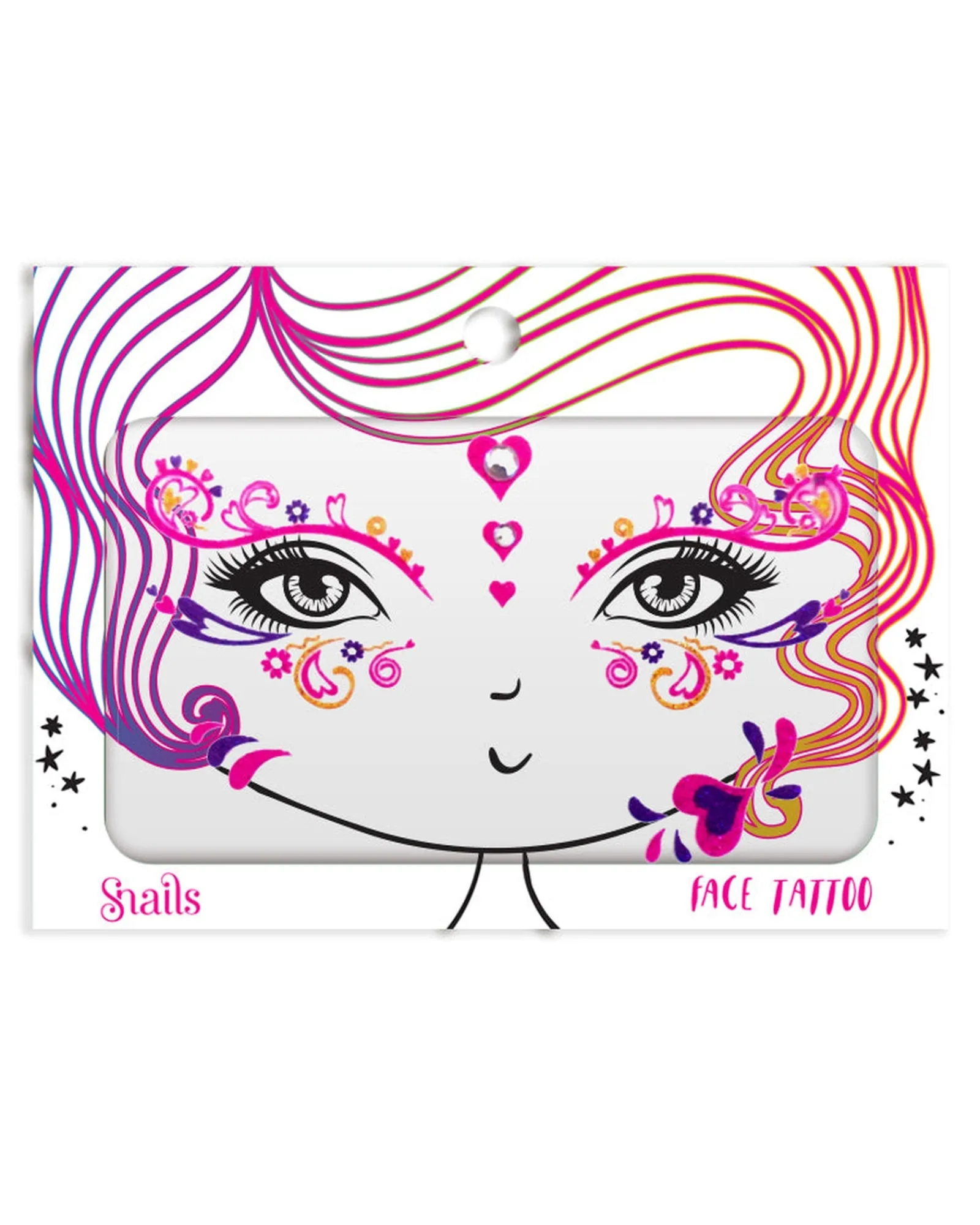 Snails Face Tattooqueen Of Hearts Fashion