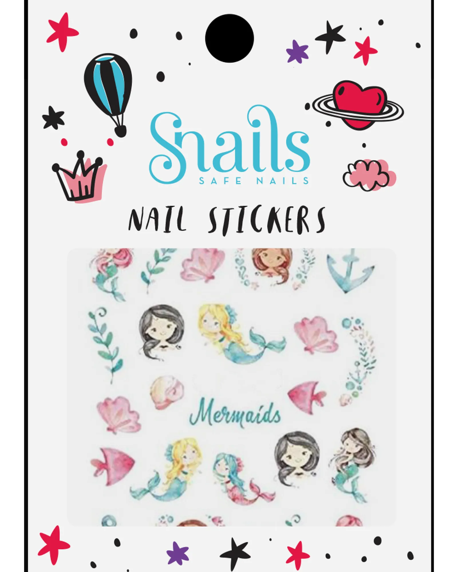 Snails Nail Stickers Mermaids Online
