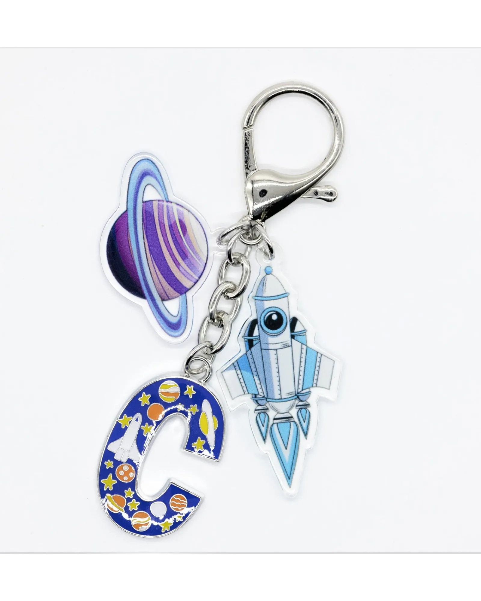Gift Junction Space Keyring C Cheap
