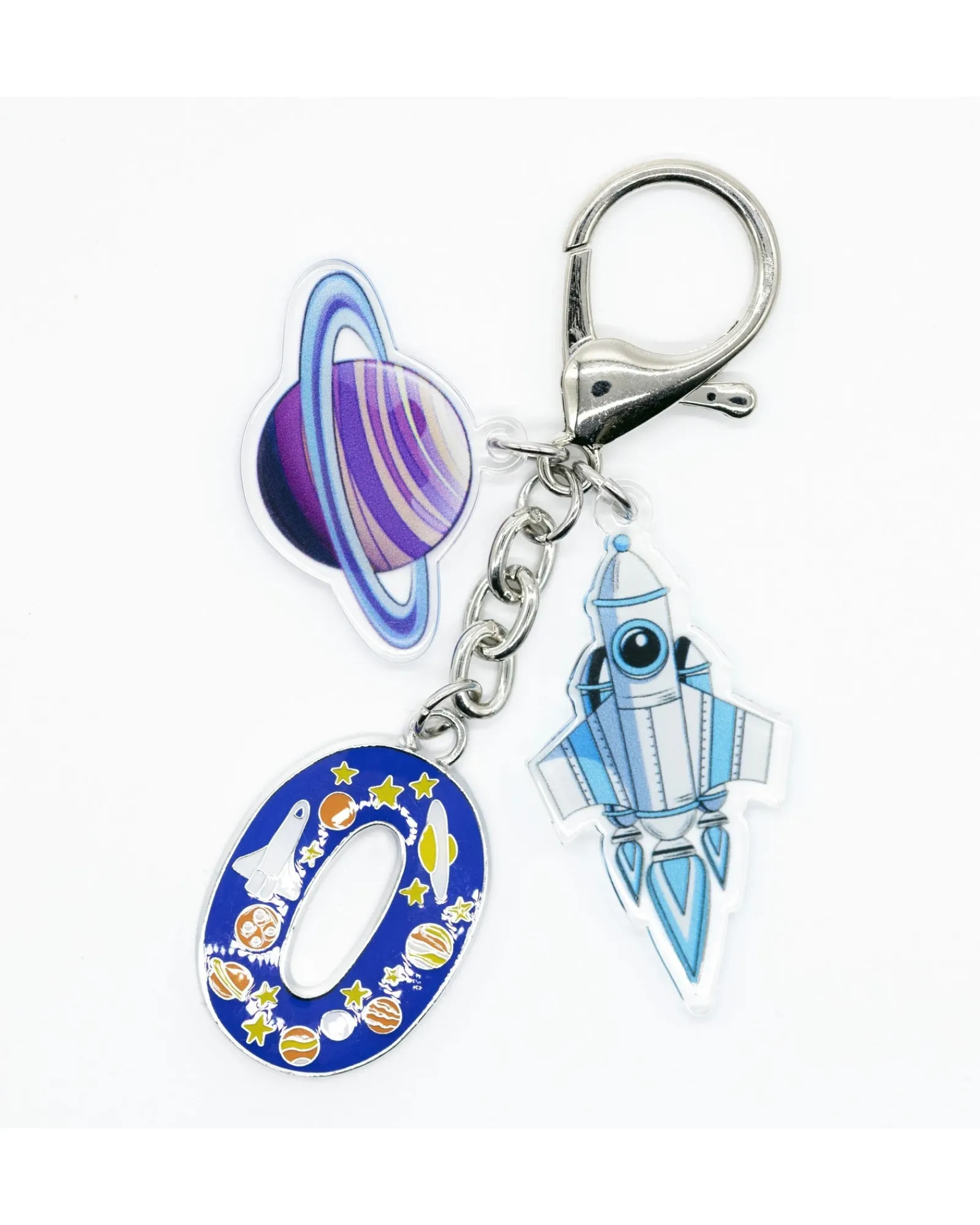 Gift Junction Space Keyring O Clearance