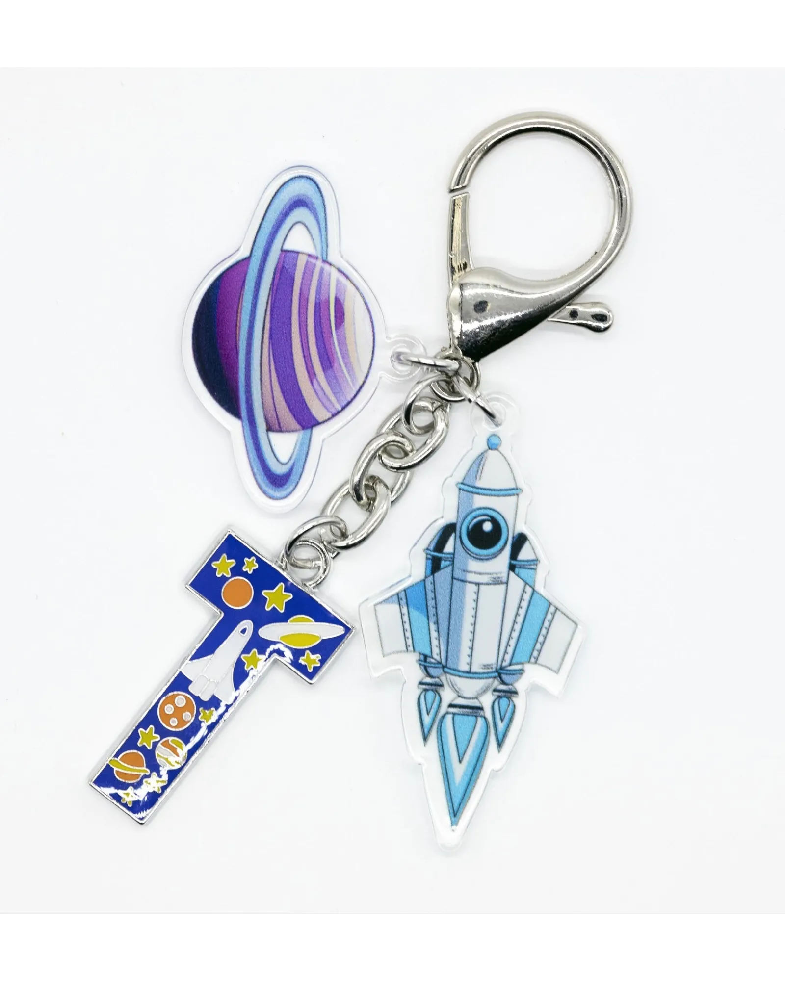 Gift Junction Space Keyring T Outlet