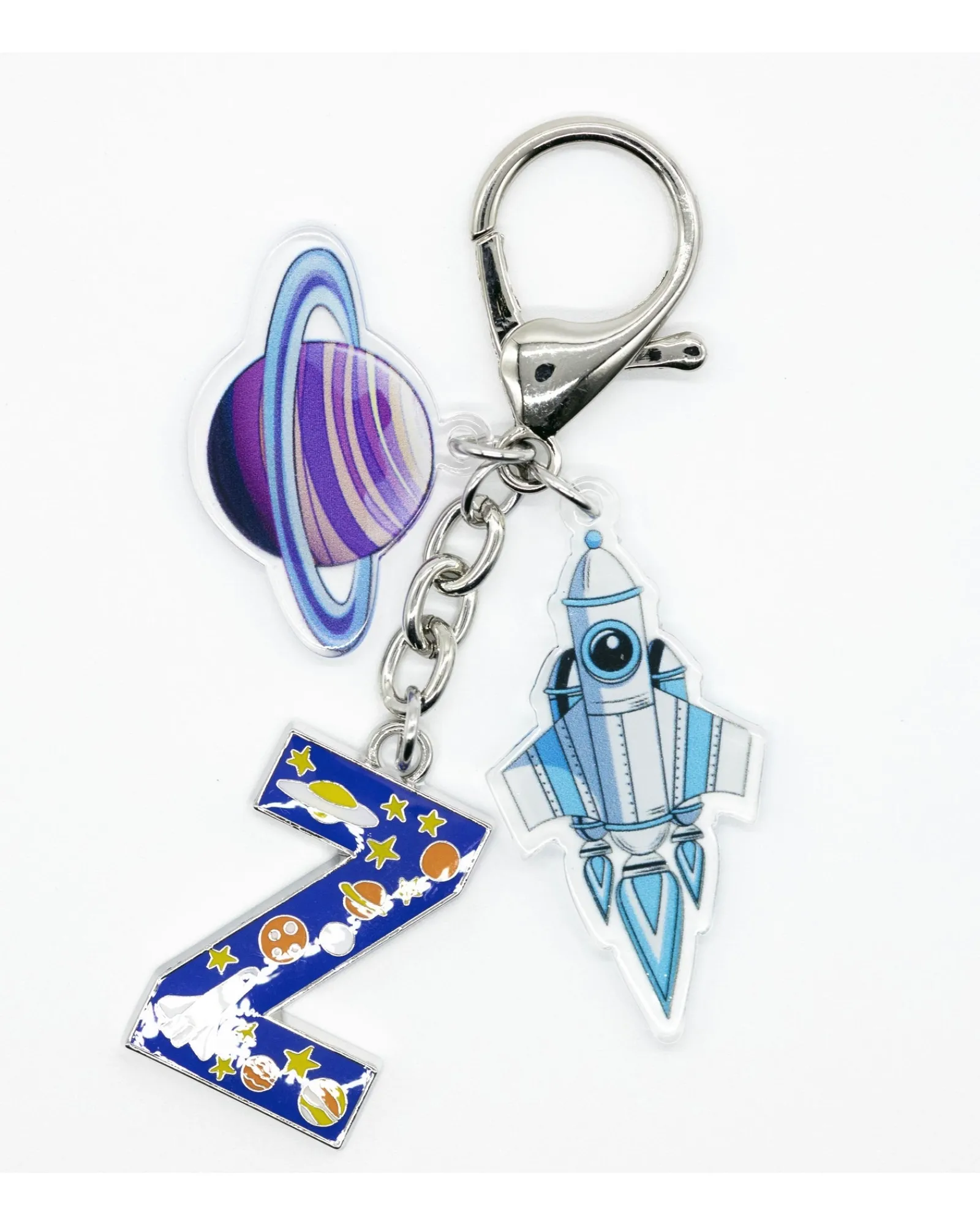 Gift Junction Space Keyring Z Hot