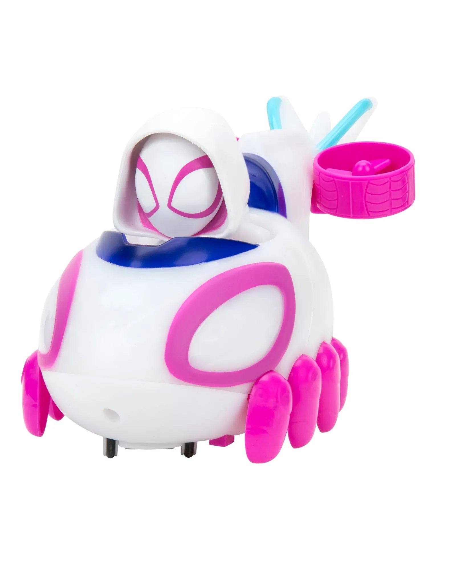 Spidey and His Amazing Friends Ghost-Spider Glow N Go Copter Feature Vehicle New