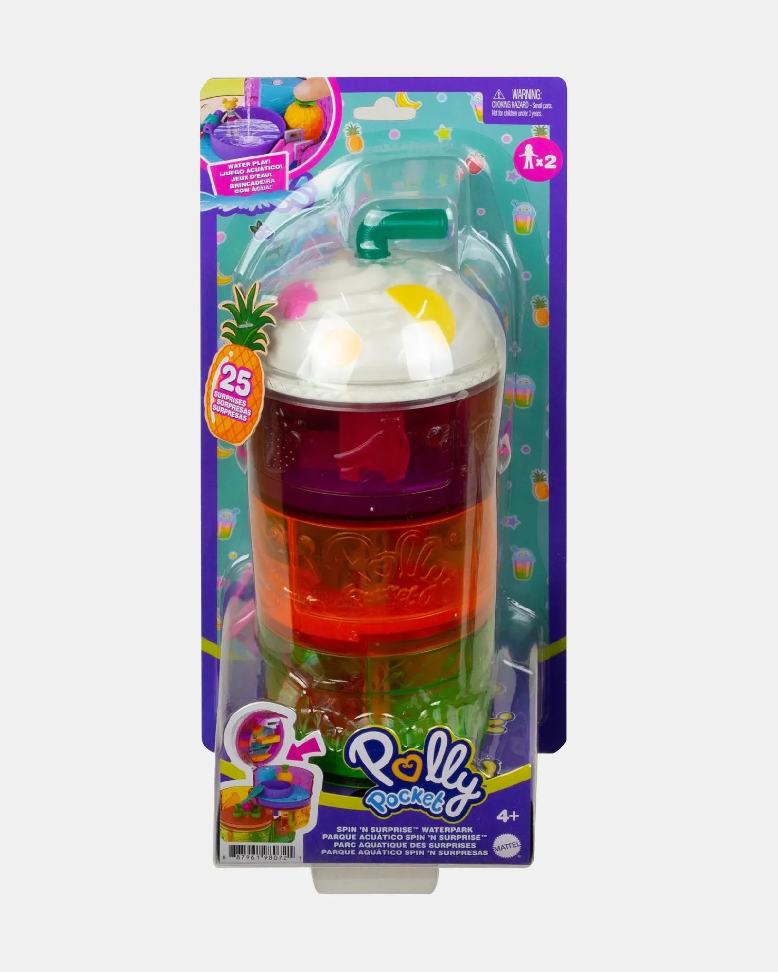 Polly Pocket Spin N Surprise Compact Playset New