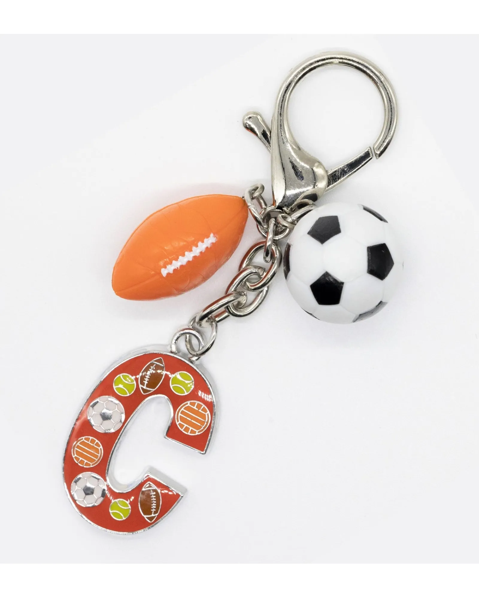 Gift Junction Sports Keyring C New