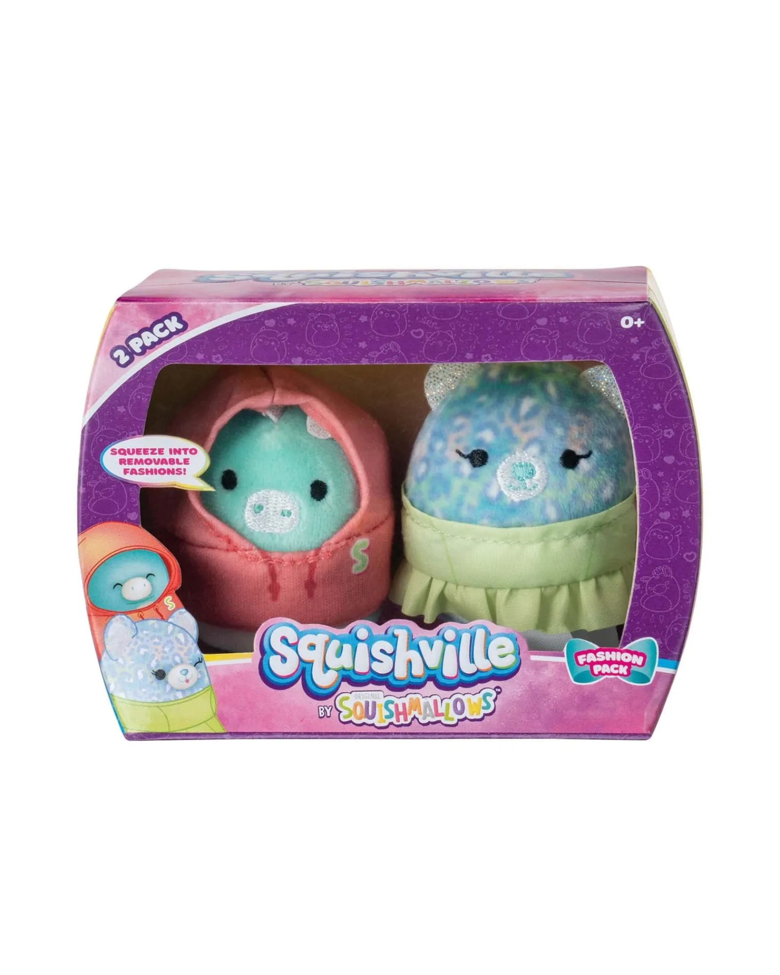 Squishville Mini Squishmallow 2 Pack Assorted 2 Inch Online