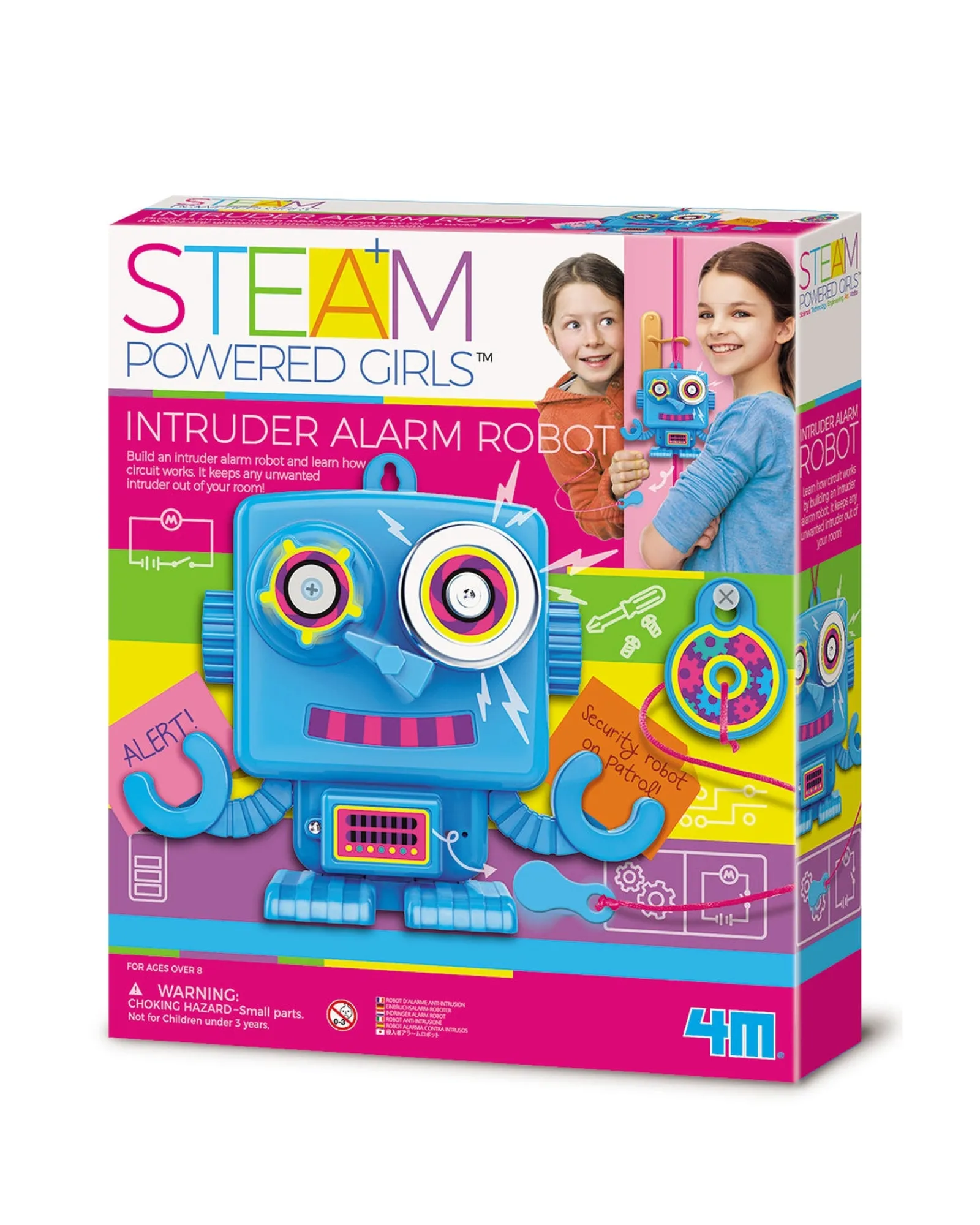 4M Steam Powered Intruder Alarm Robot Cheap