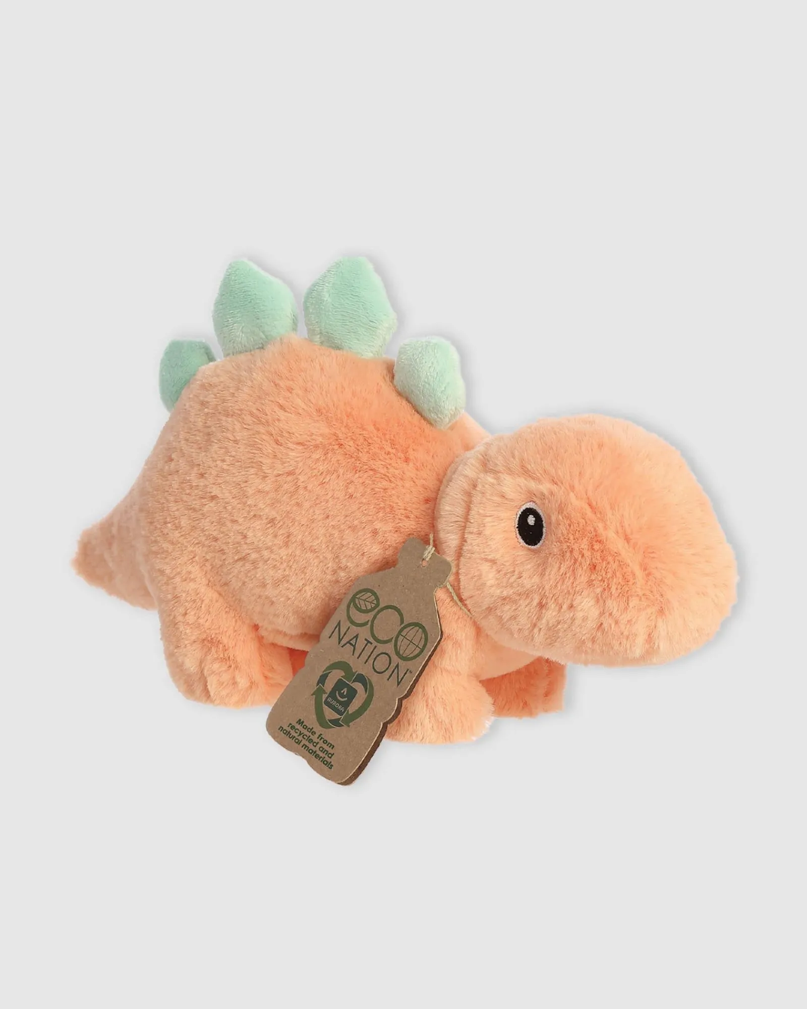 Eco Nation Steggy Stegosaurus 20Cm Babies Kids Hot