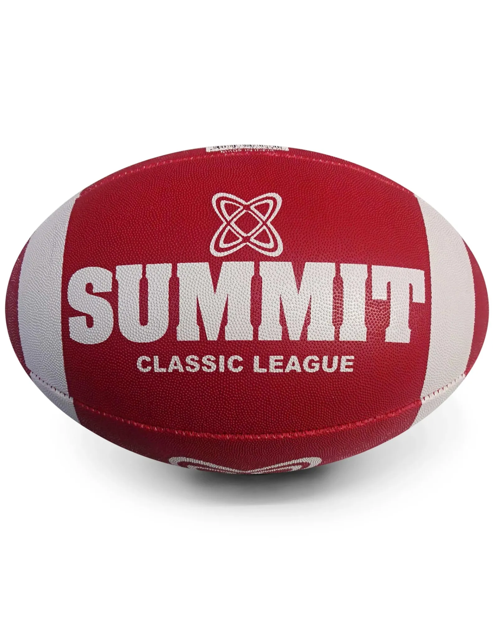 Summit Retro Rugby Ball Maroon Grey Size 3 Shop