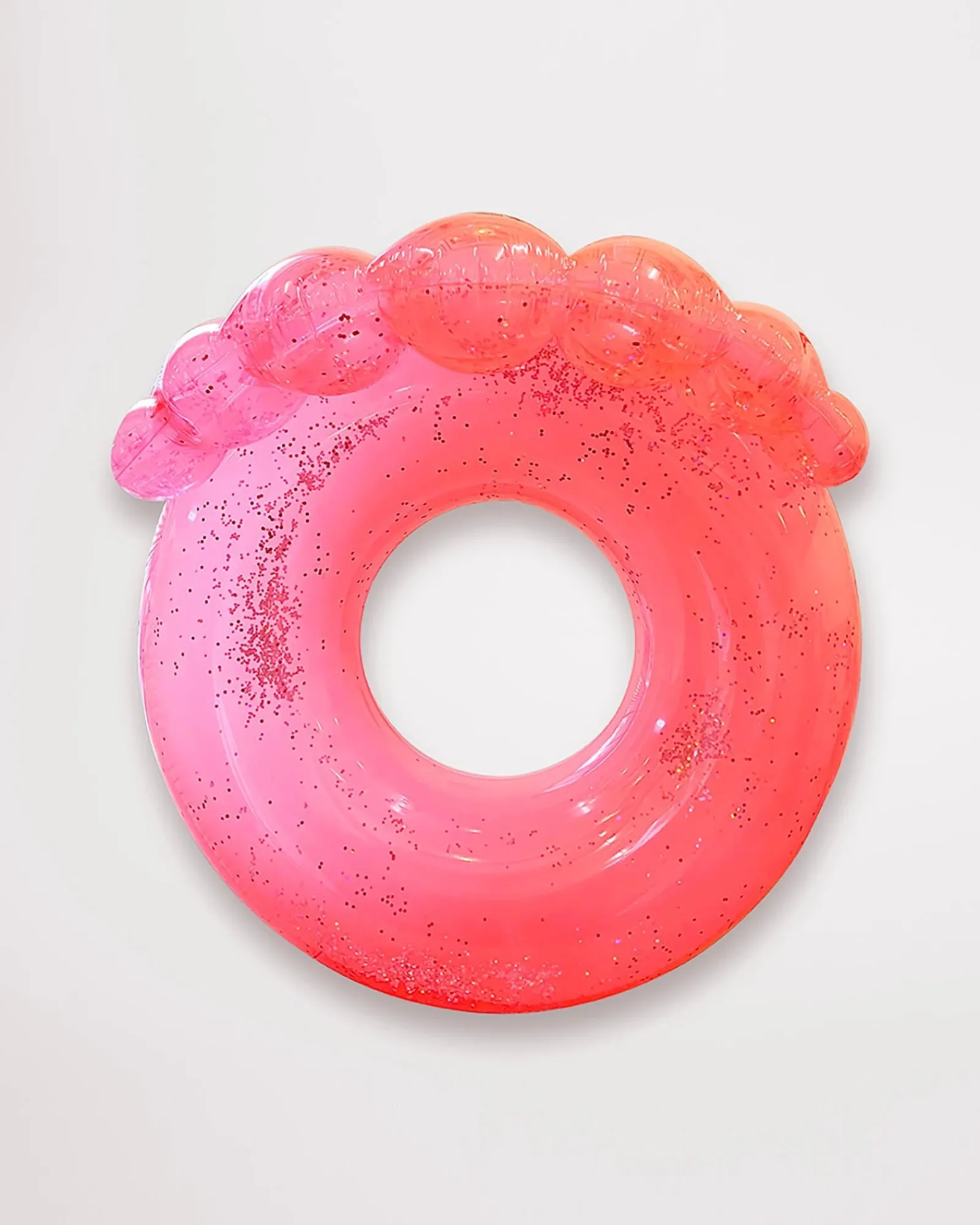 Sunnylife Sunny Life Luxe Pool Ring Shell Neon Coral New