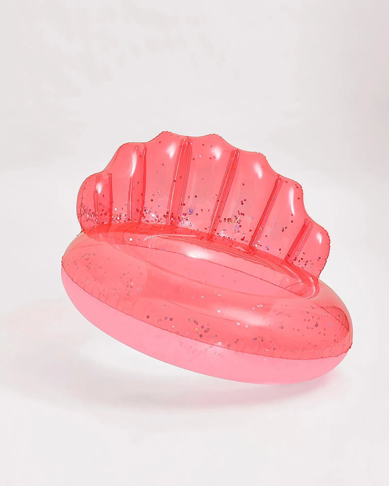 Sunnylife Sunny Life Luxe Pool Ring Shell Neon Coral New