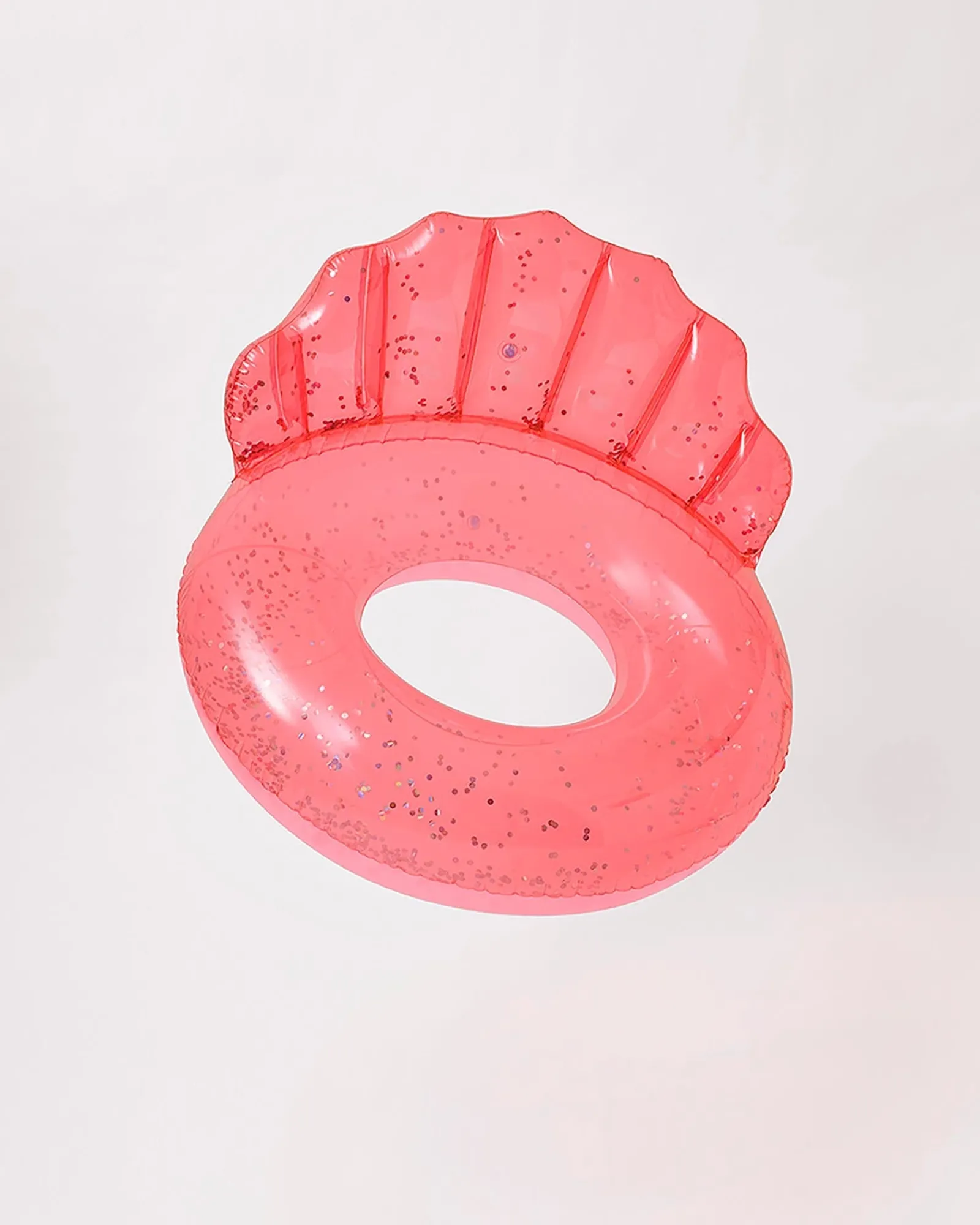 Sunnylife Sunny Life Luxe Pool Ring Shell Neon Coral New
