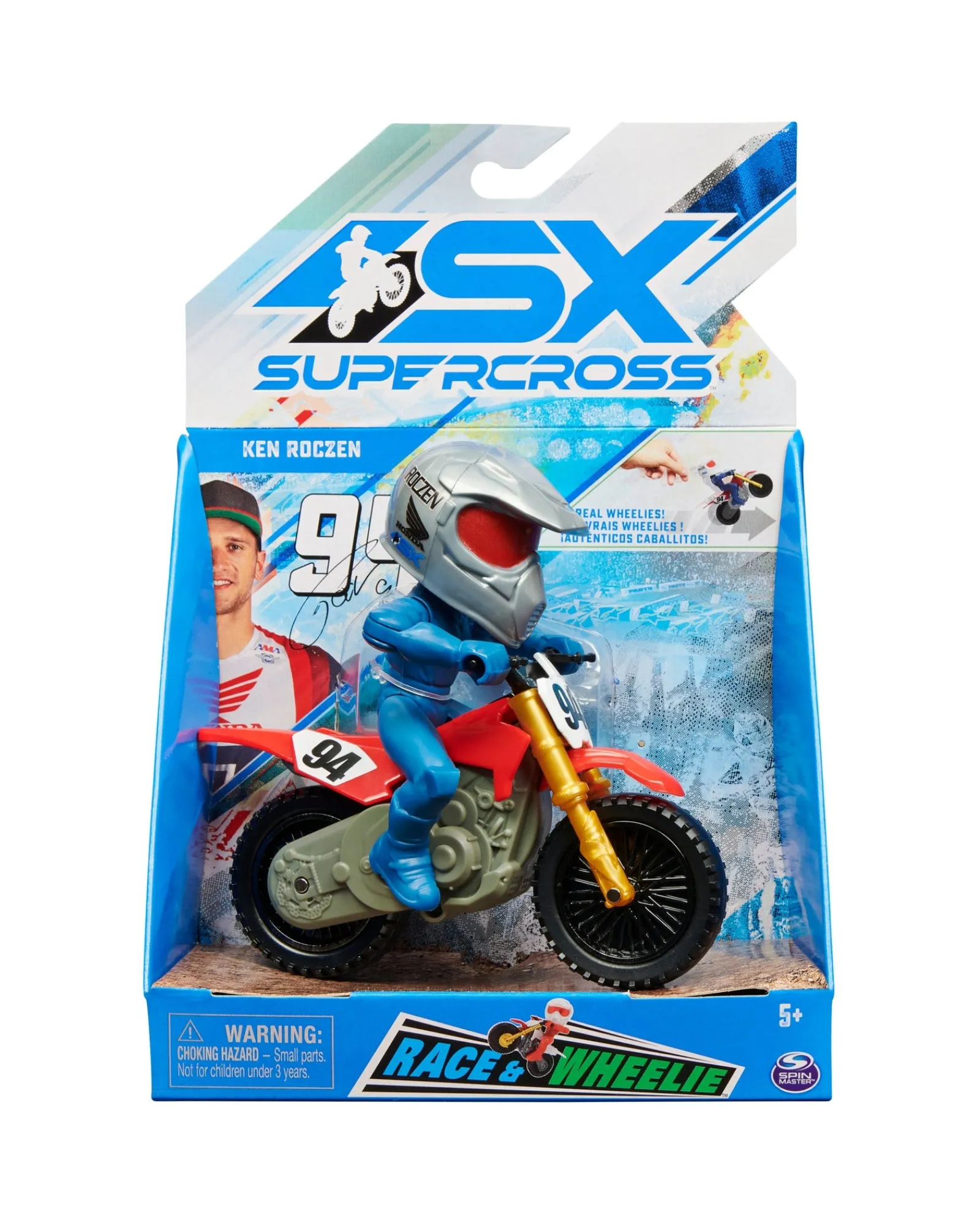 * Supercross Race Wheelie Feature Motorcycle Assortment Best