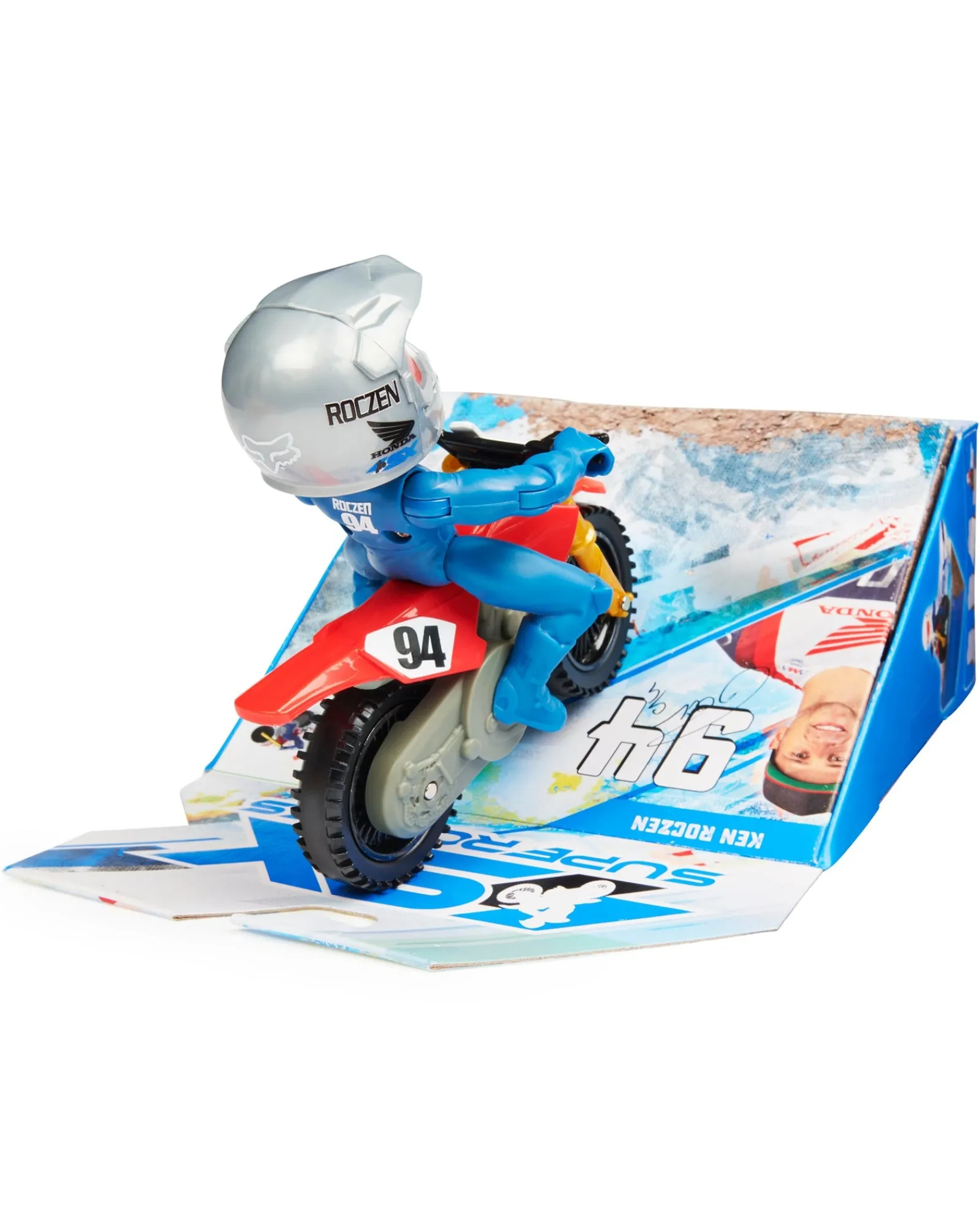 * Supercross Race Wheelie Feature Motorcycle Assortment Best