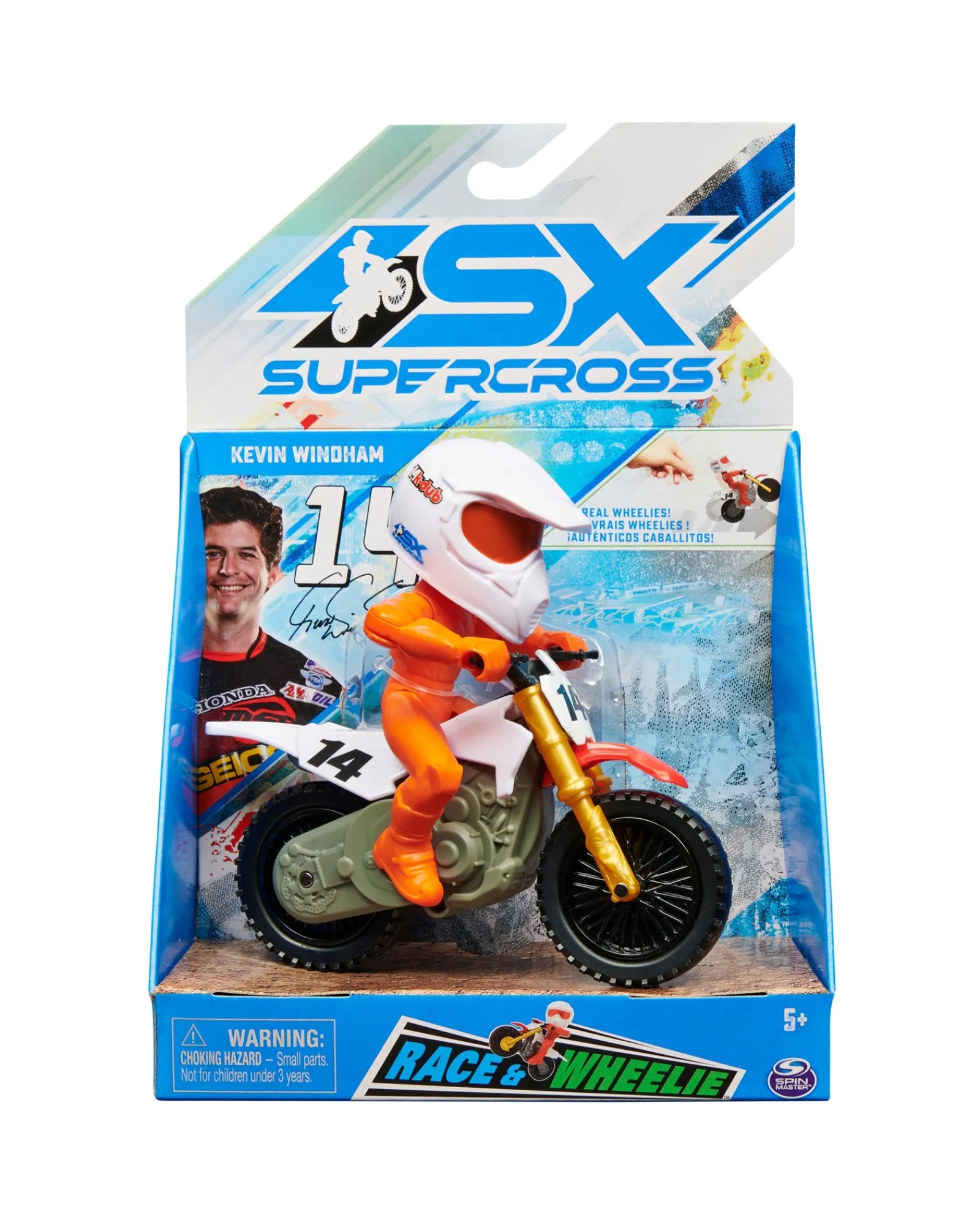 * Supercross Race Wheelie Feature Motorcycle Assortment Best