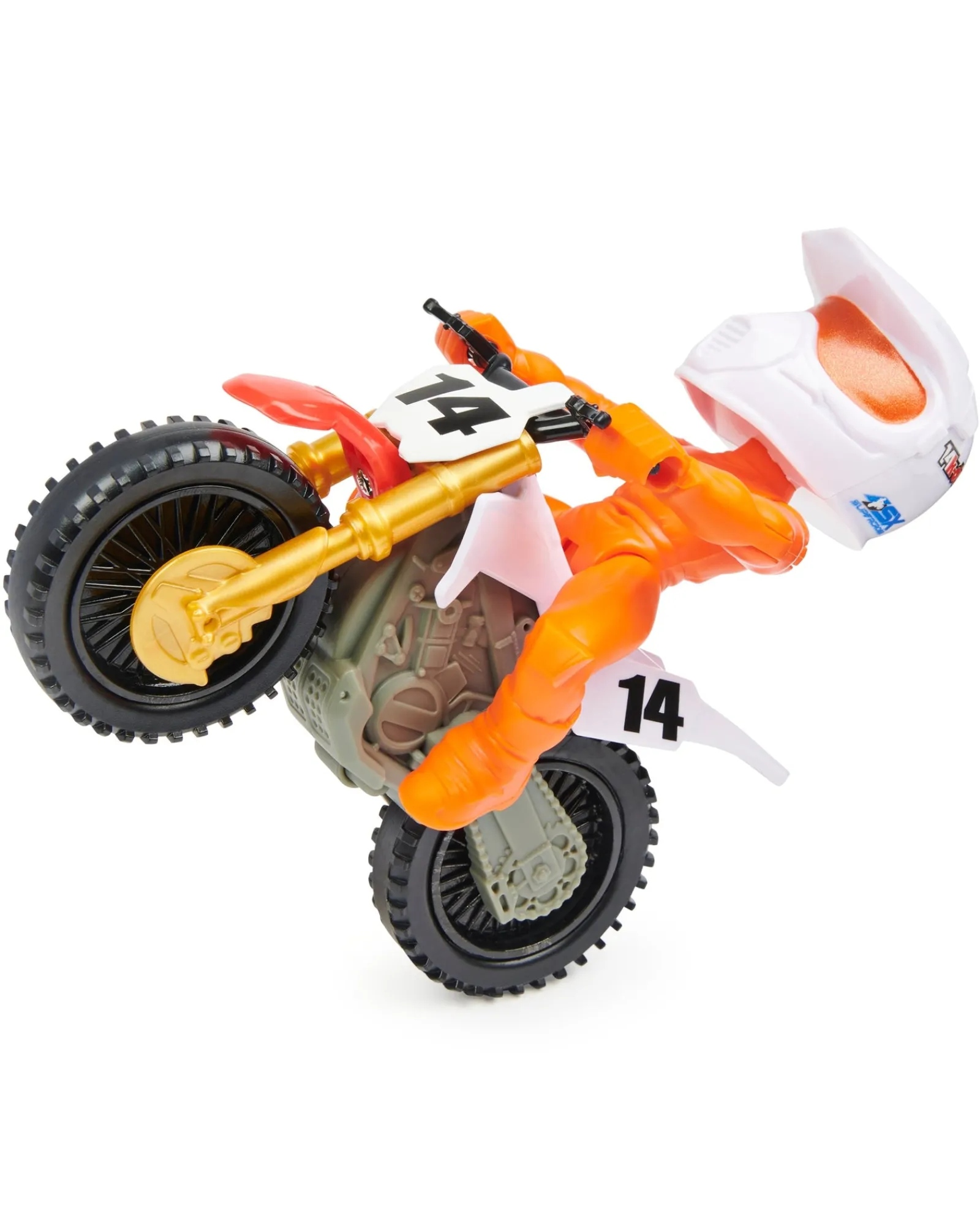 * Supercross Race Wheelie Feature Motorcycle Assortment Best