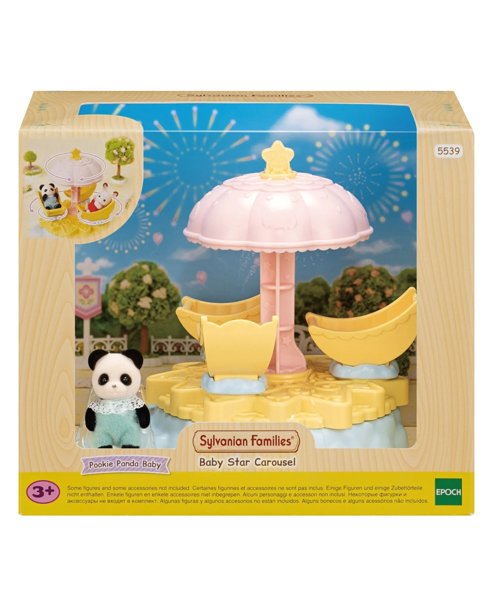 Sylvanian Families Baby Star Carousel Outlet