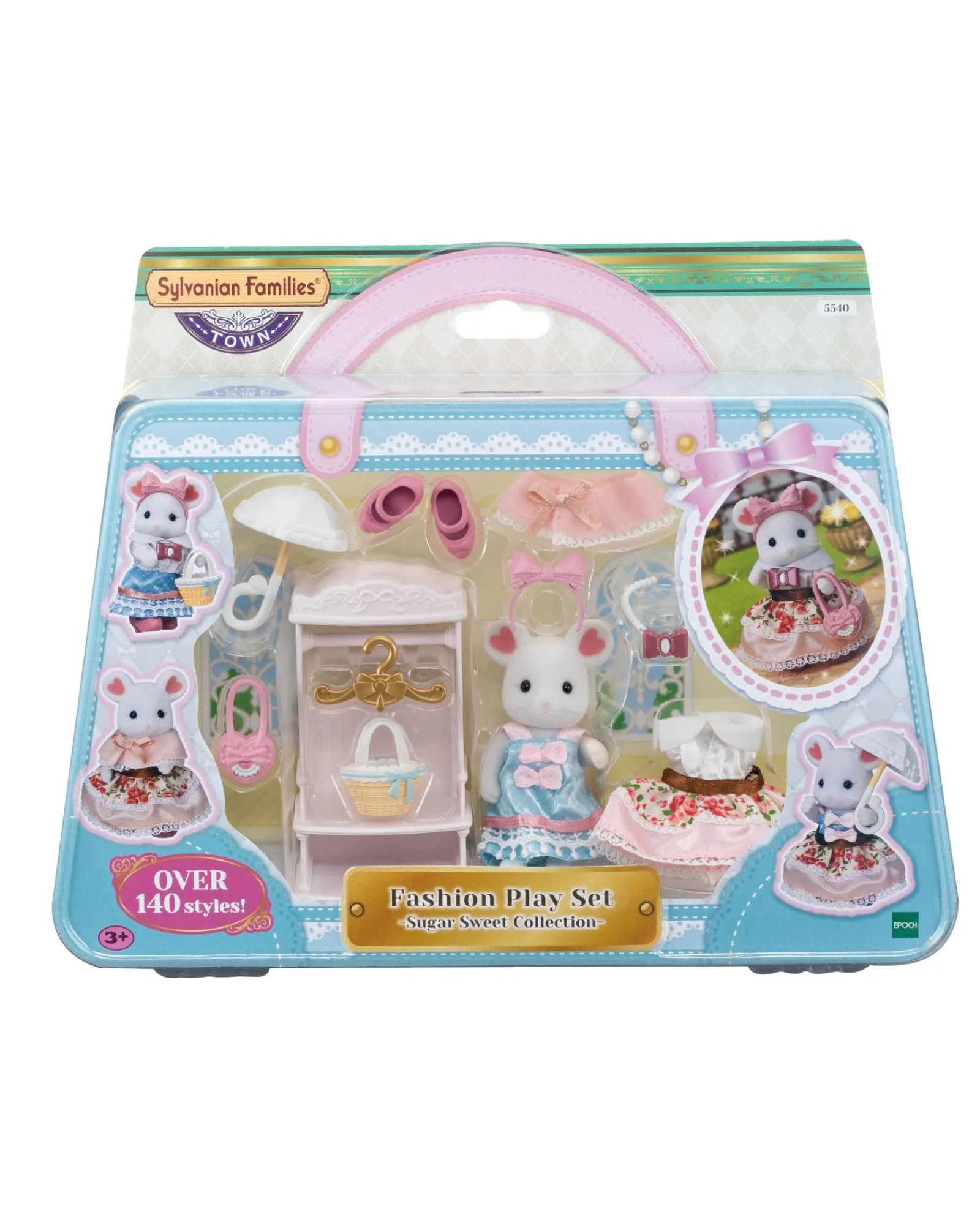 Sylvanian Families Fashion Play Set Sugar Sweet Collection Clearance