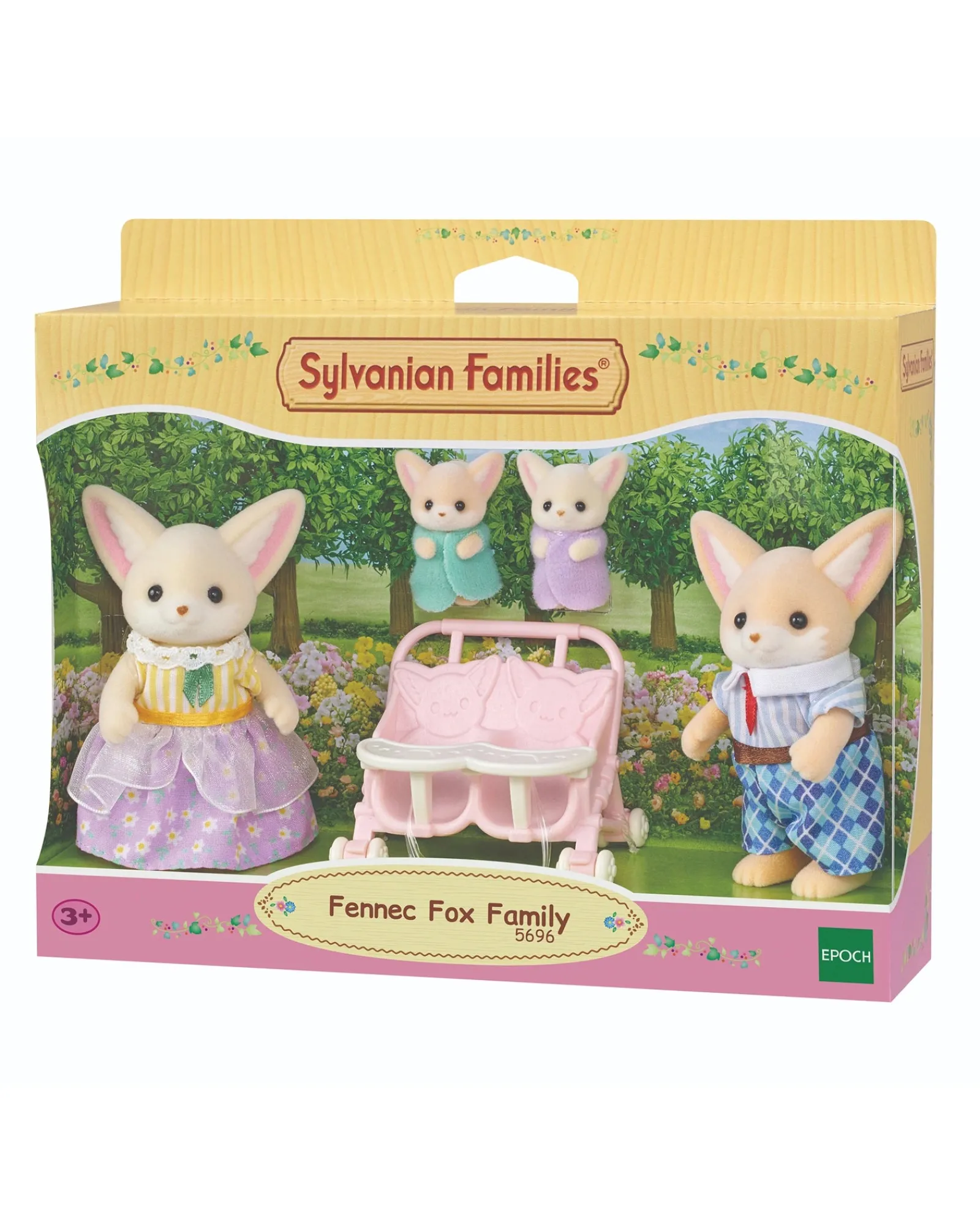 Sylvanian Families Fennec Fox Family Fashion