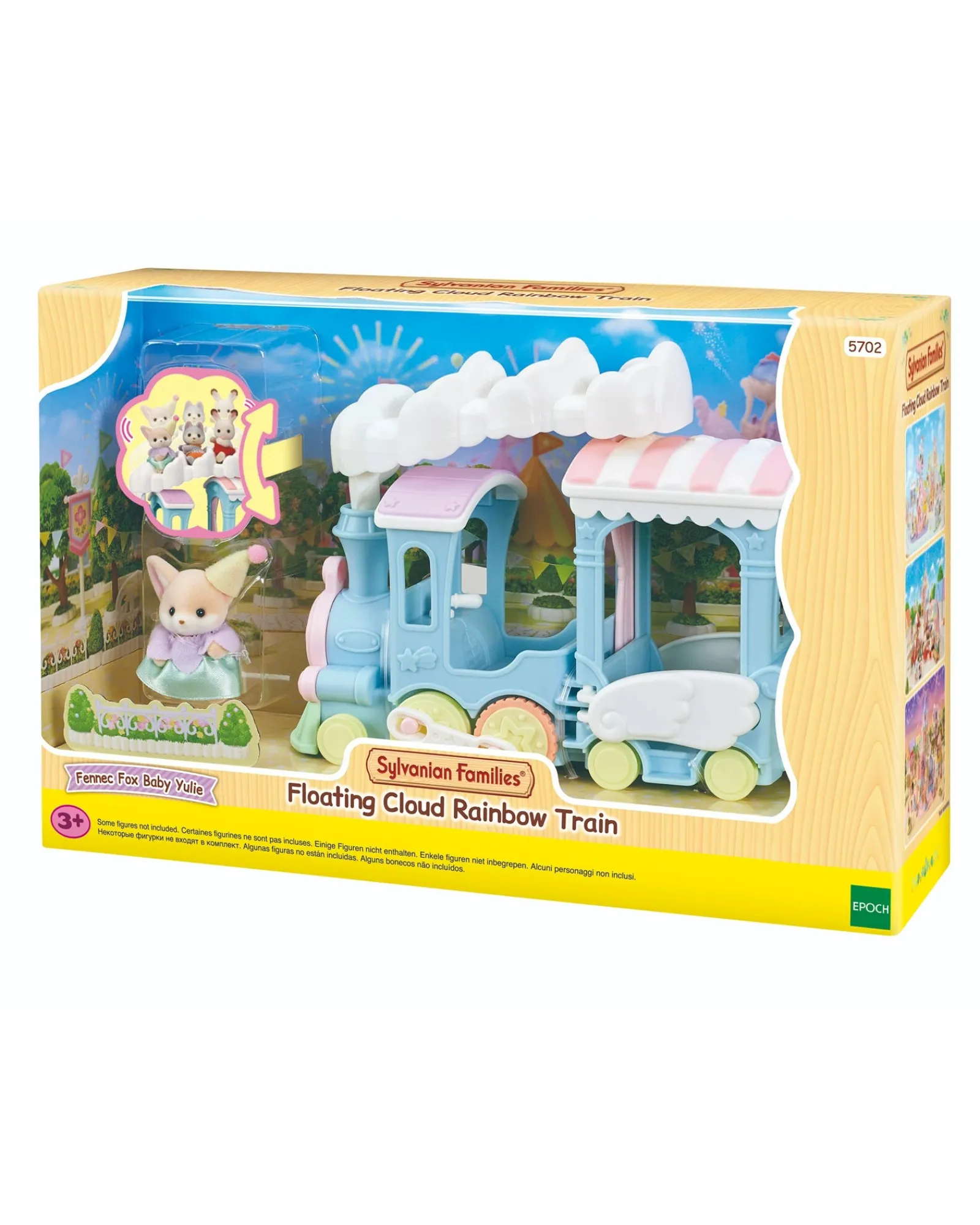 Sylvanian Families Floating Cloud Rainbow Train Hot