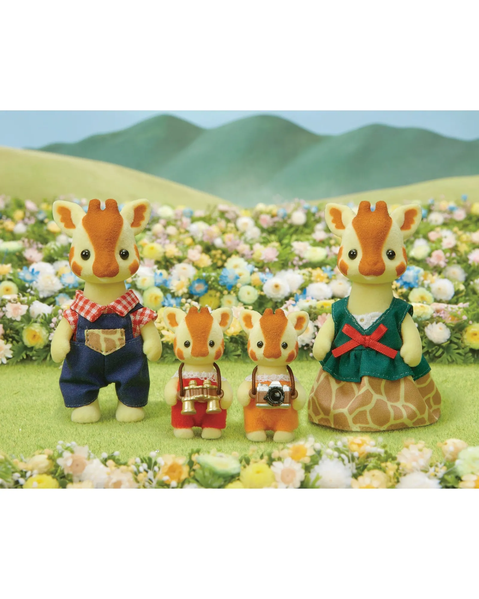 Sylvanian Families Giraffe Family Fashion