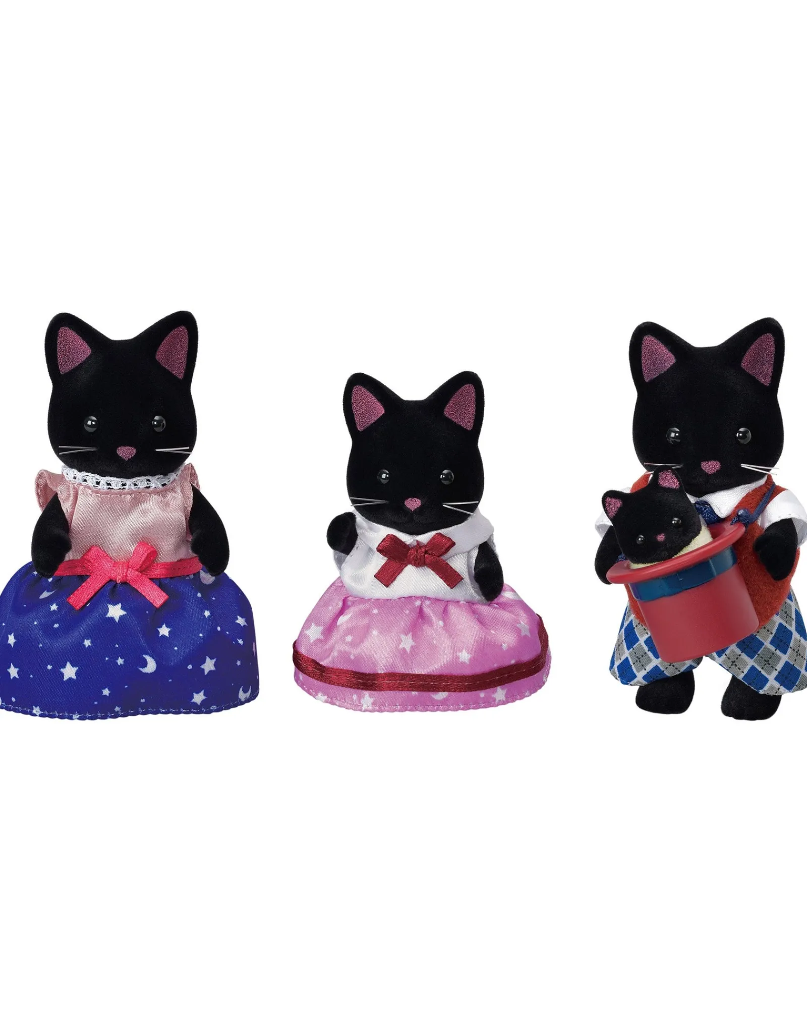 Sylvanian Families Midnight Cat Family Store