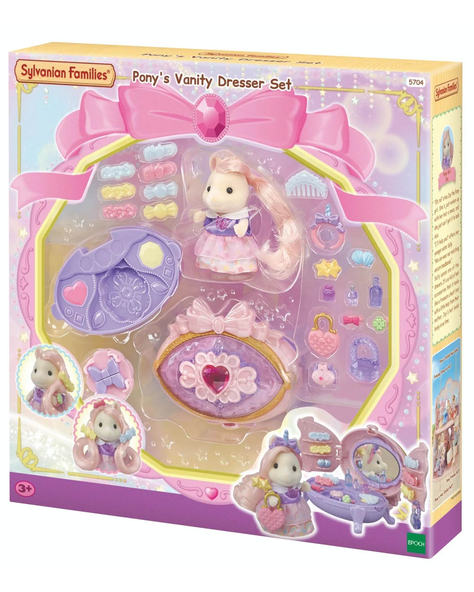 Sylvanian Families Ponys Vanity Dresser Set New