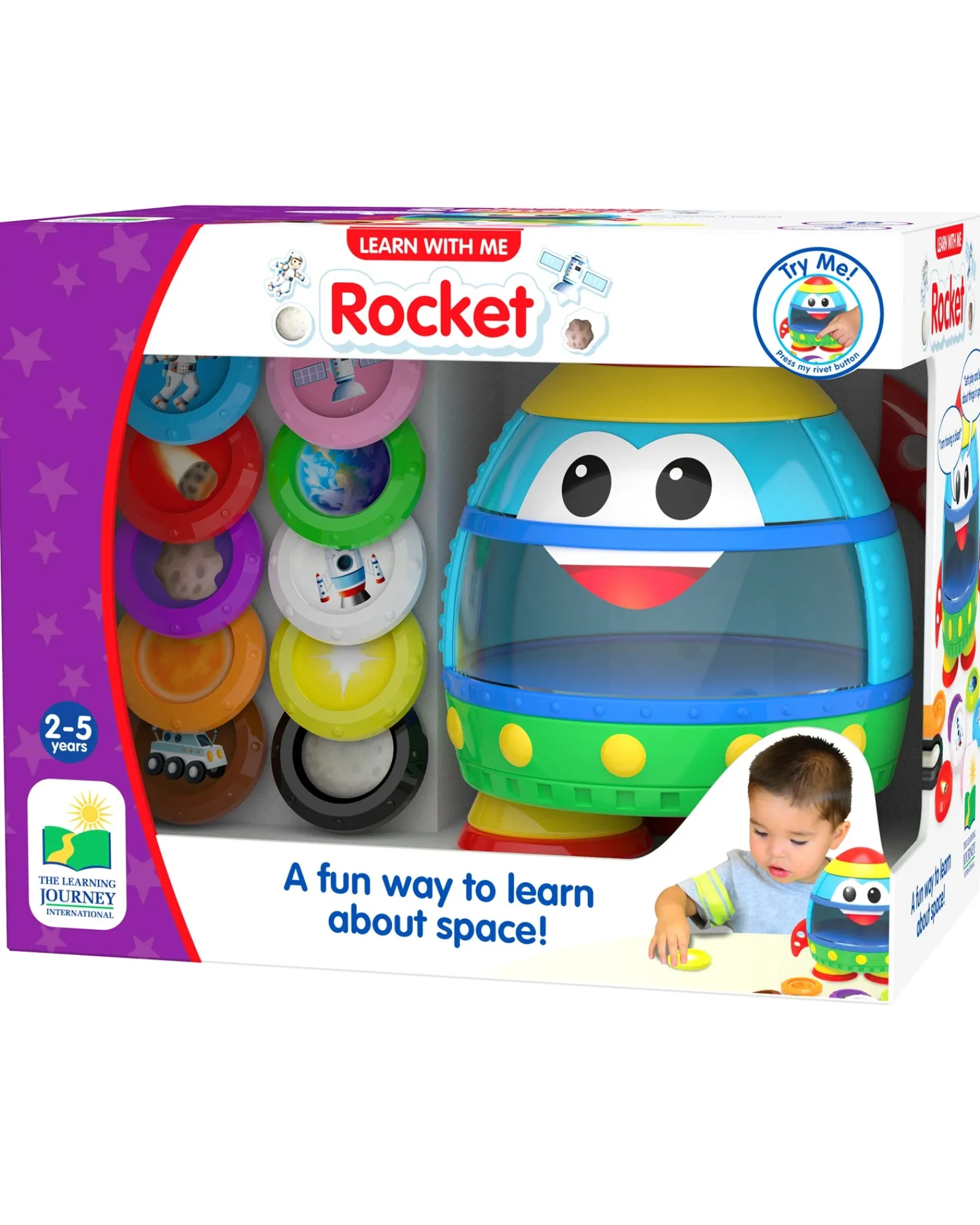The Learning Journey Learn With Me Space Rocket Shop