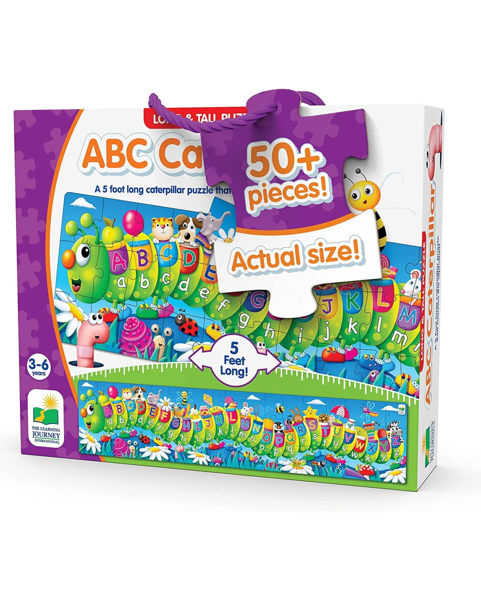 The Learning Journey Long And Tall Puzzles Abc Caterpillar Best