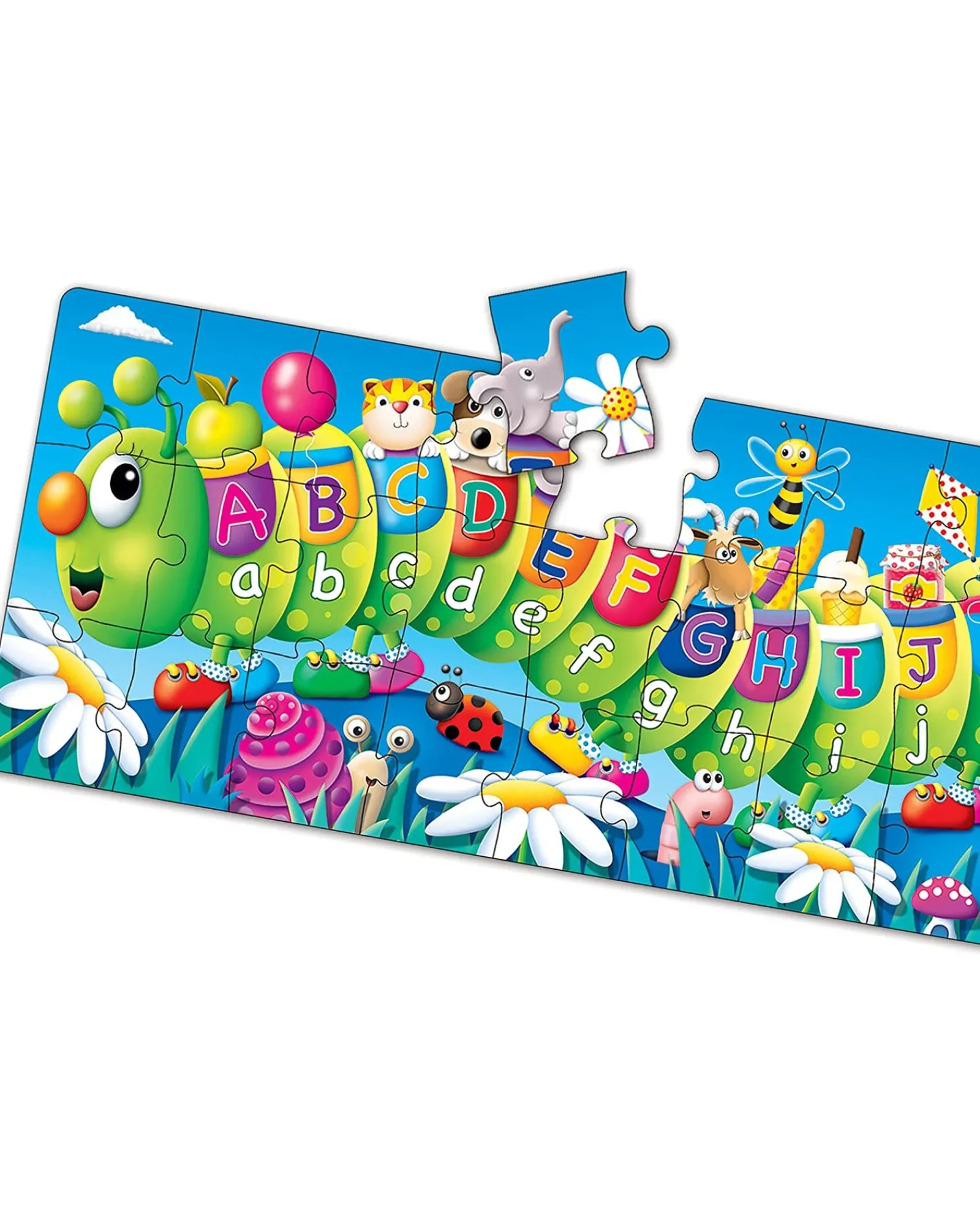 The Learning Journey Long And Tall Puzzles Abc Caterpillar Best