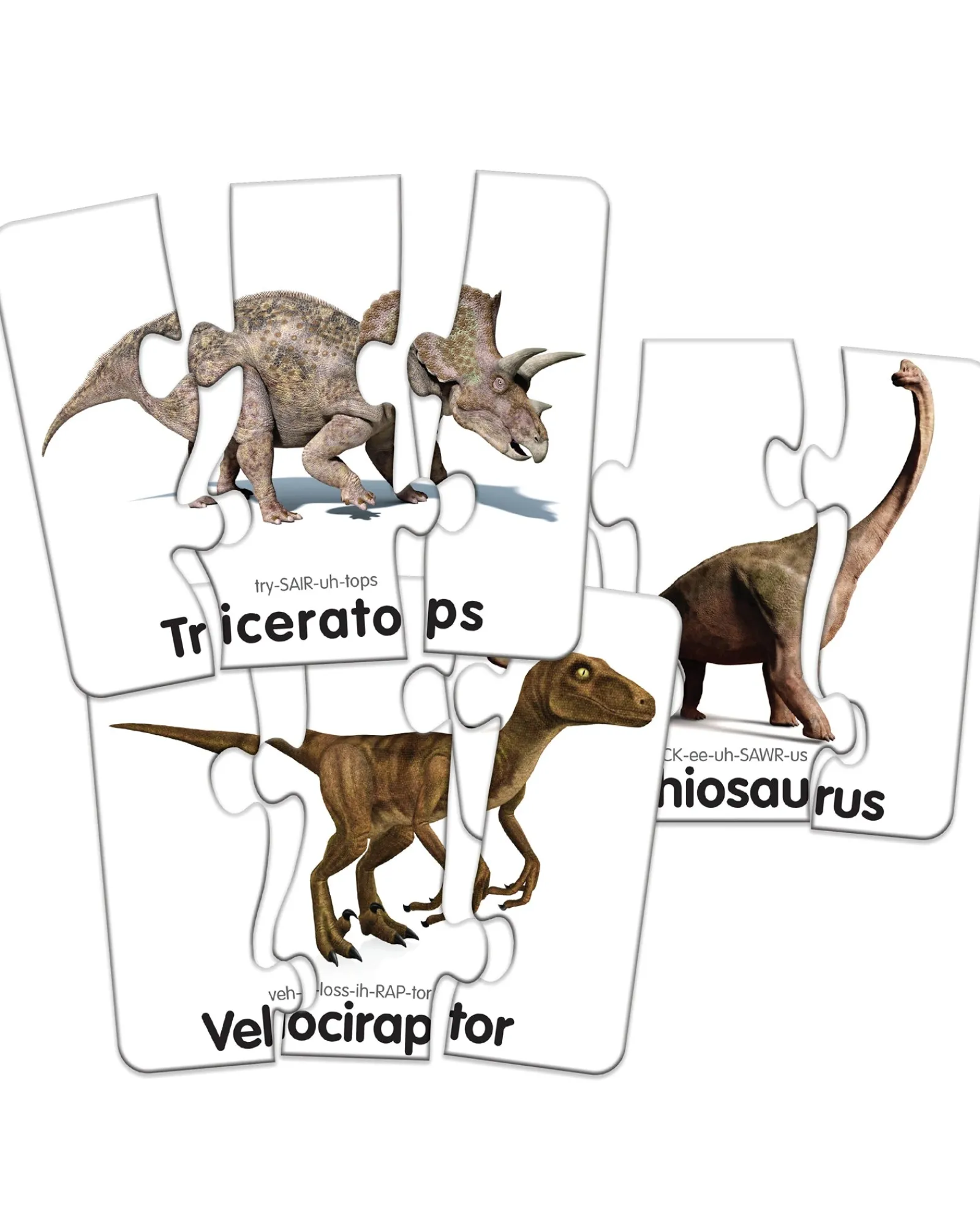 The Learning Journey Match It Head To Tails Dino Fashion