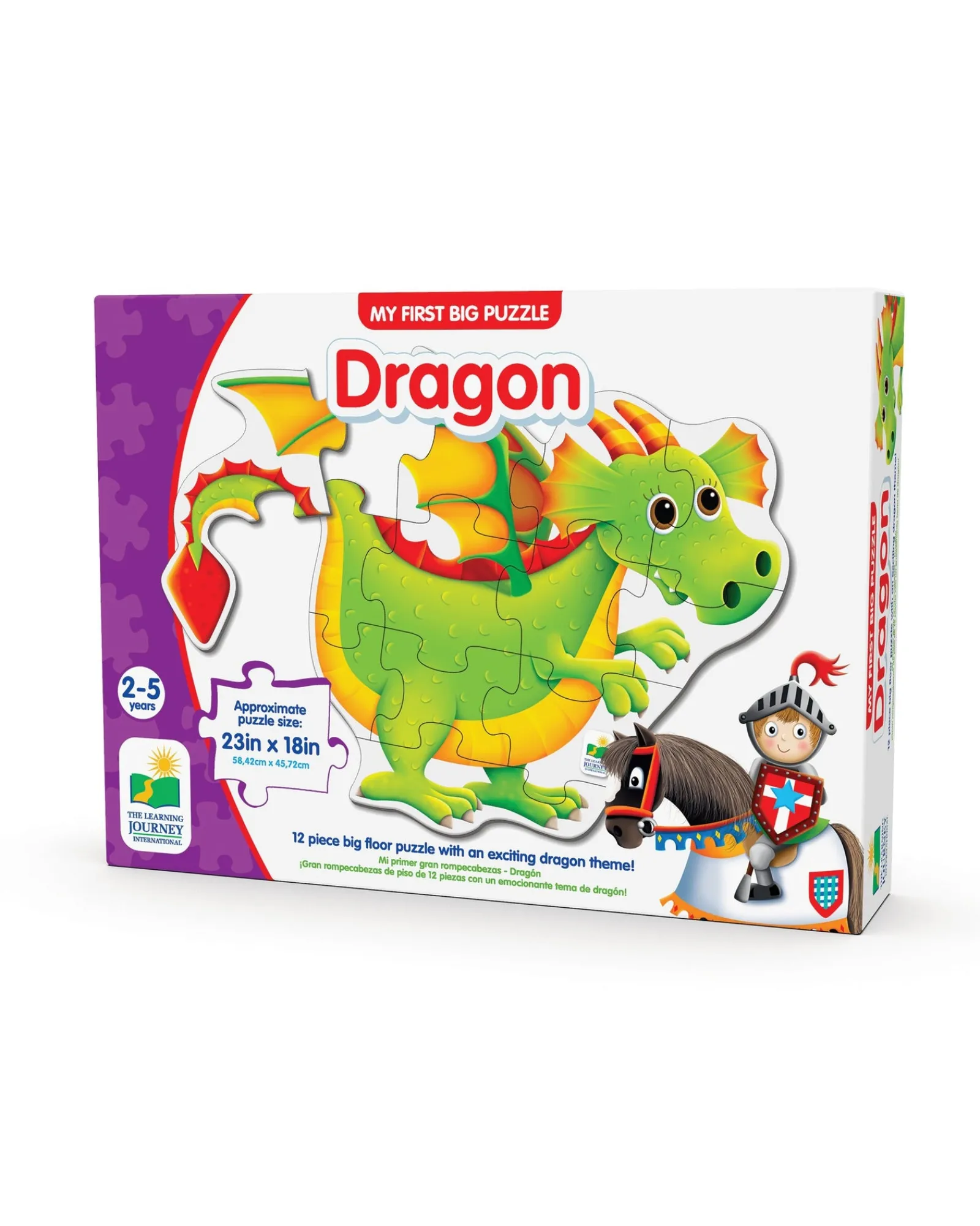 The Learning Journey My First Big Floor Puzzle Dragon Hot