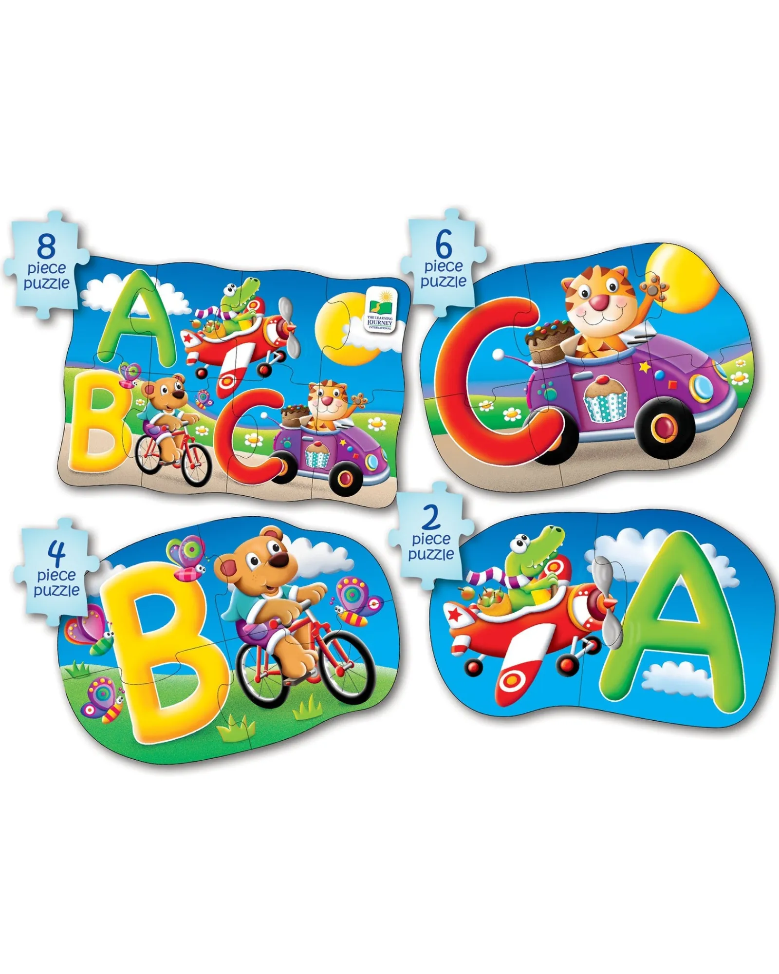 The Learning Journey My First Puzzle Sets 4 In A Box 123 Puzzles Outlet
