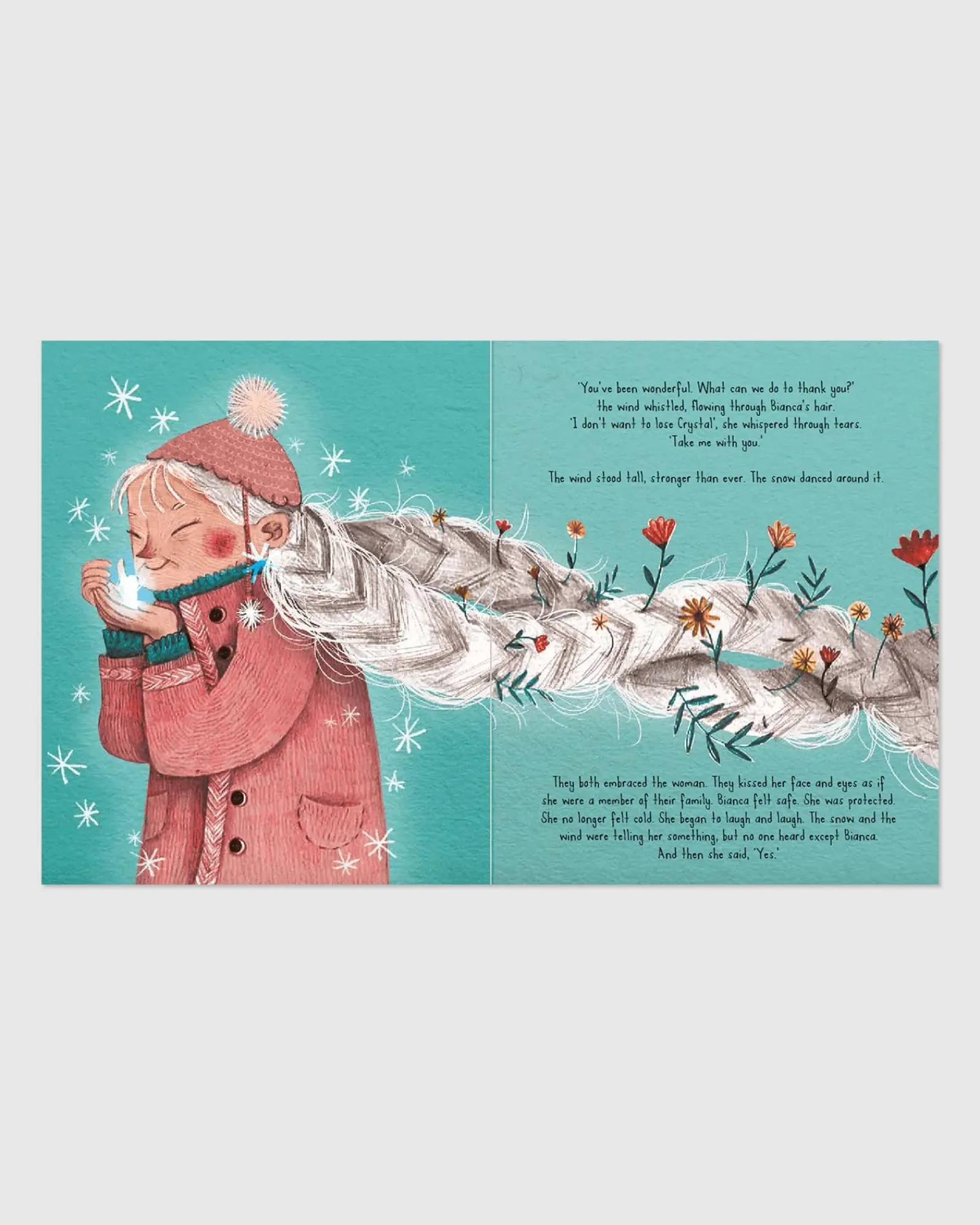Sassi The Tale Of Crystal The Snow Story Book Kids Cheap