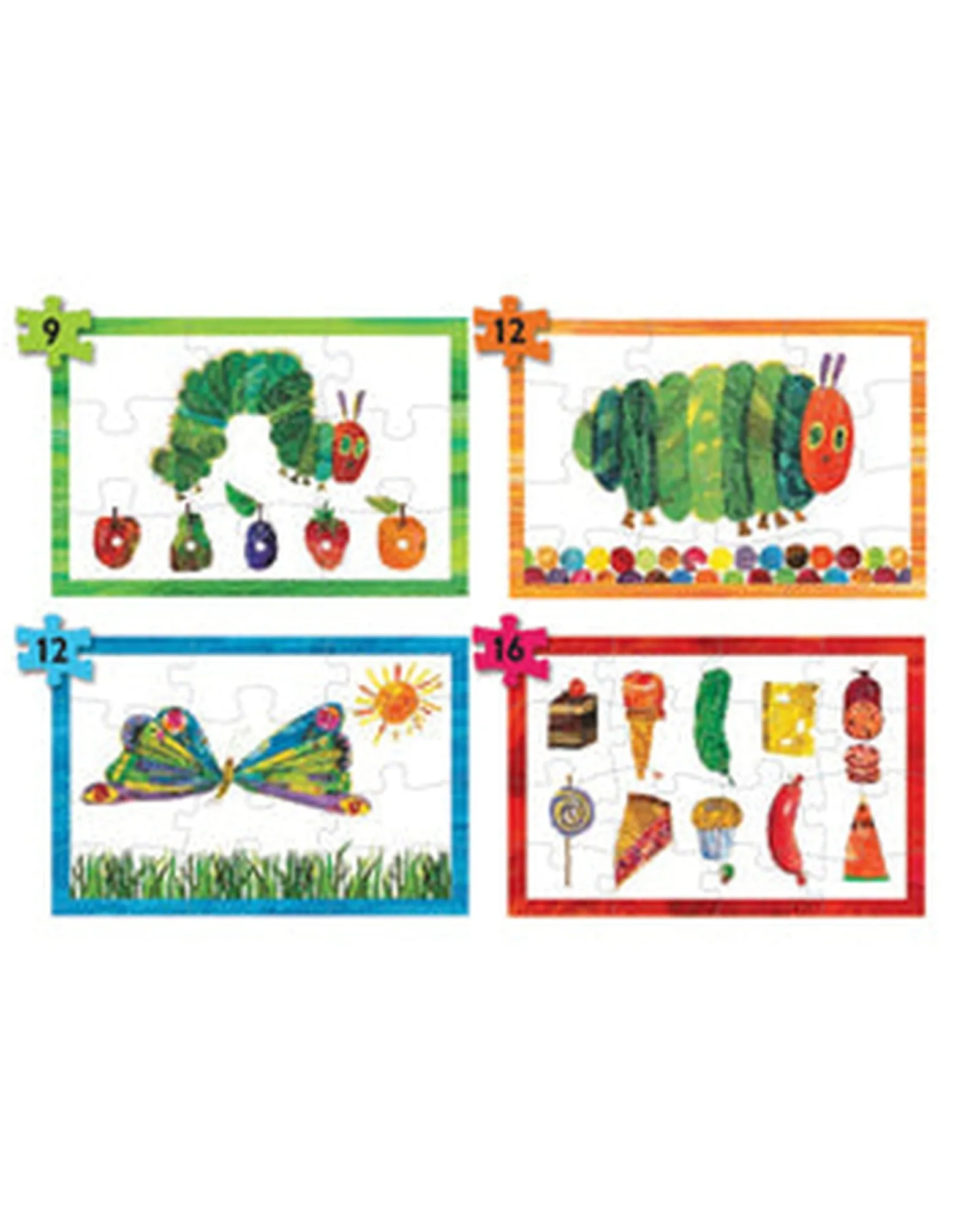 The Very Hungry Caterpillar 4 In 1 Wooden Puzzle Box Outlet