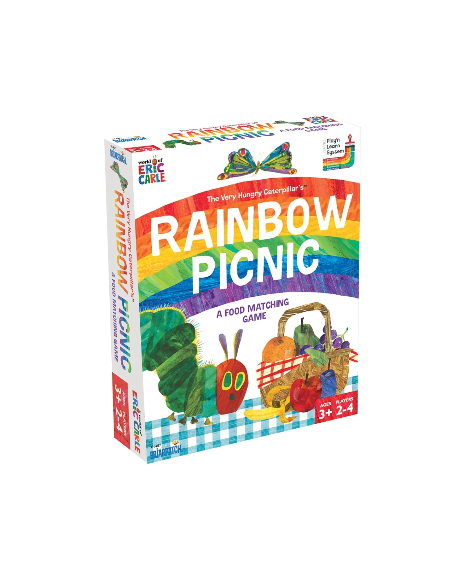 THE WORLD OF ERIC CARLE The Very Hungry Caterpillar Rainbow Picnic Game Discount