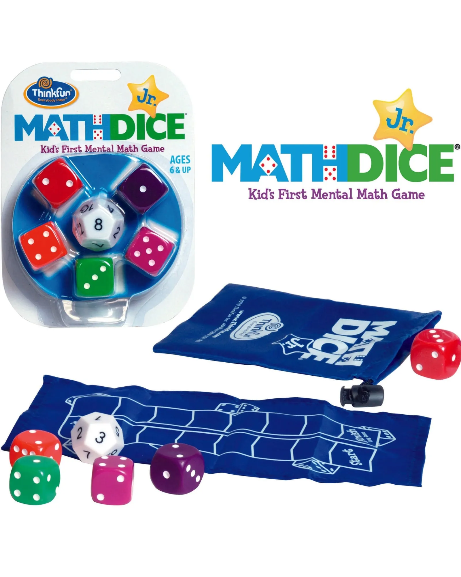 Thinkfun Math Dice Jr Game Sale