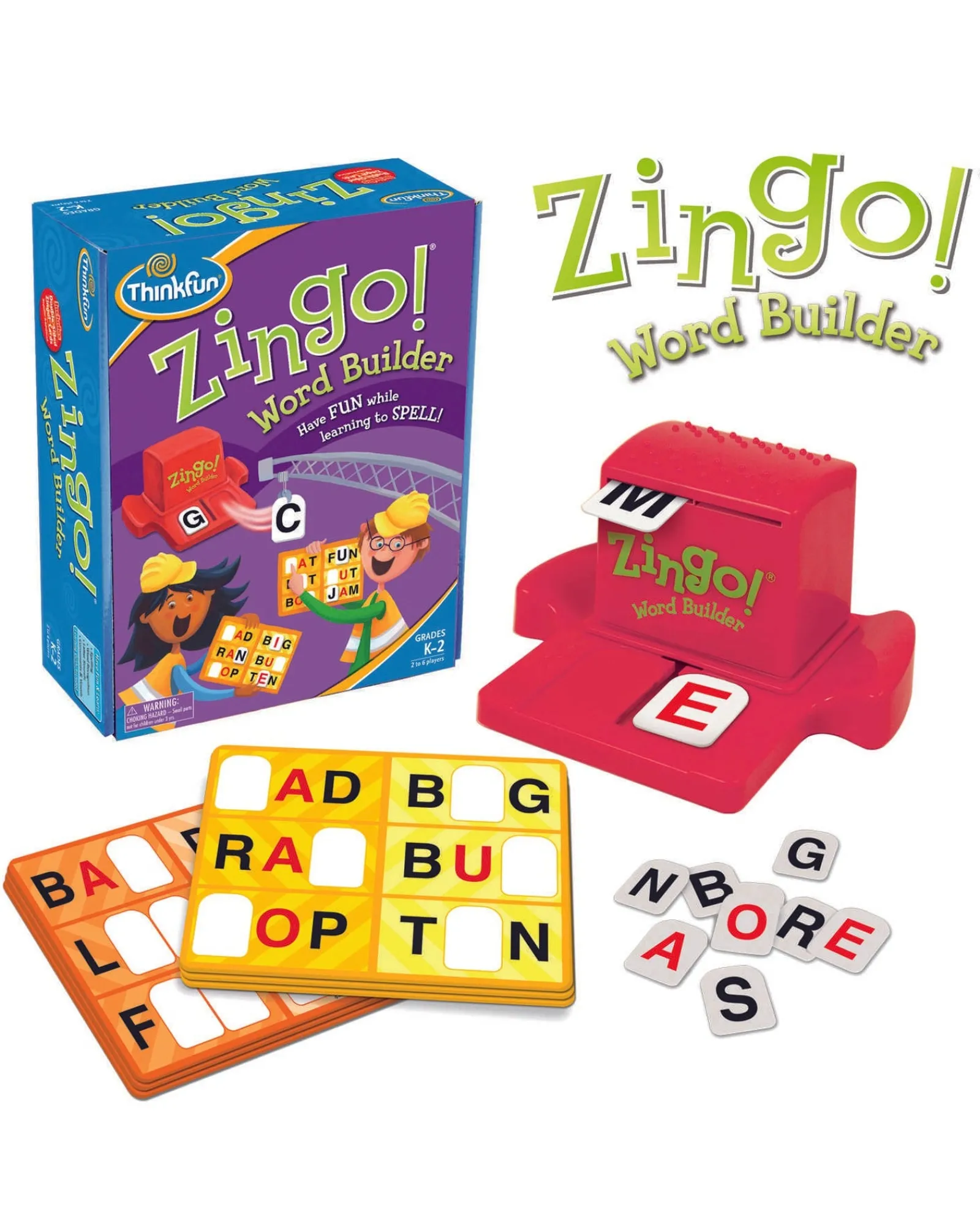 Thinkfun Zingo Word Builder Game Discount