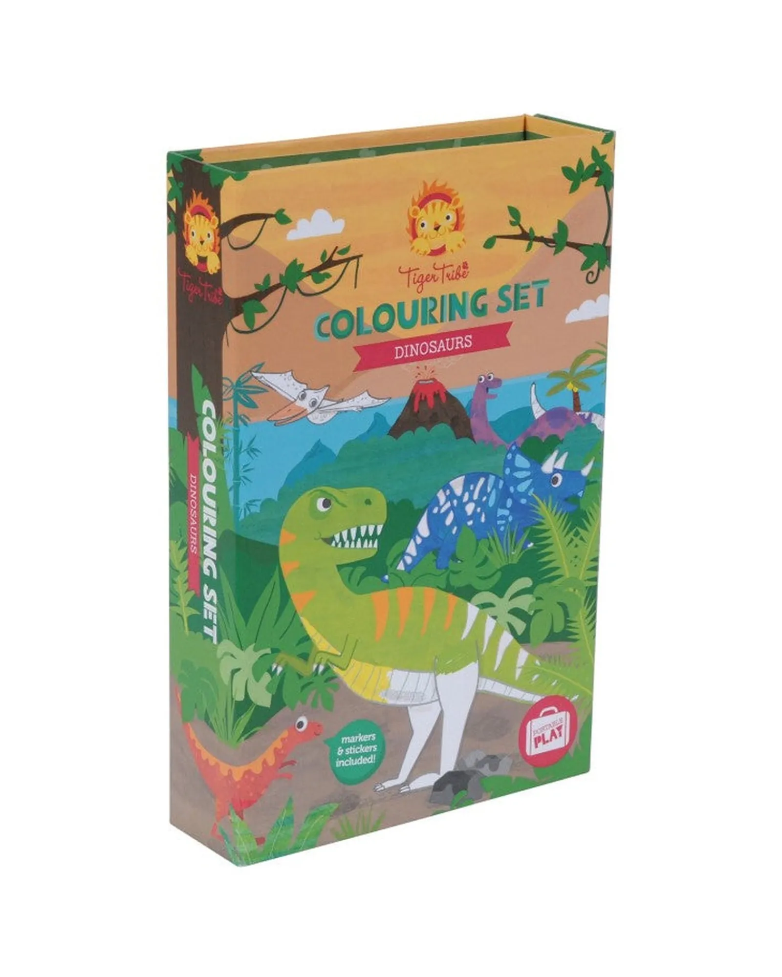 Tiger Tribe Colour Set Dinosaur Sale